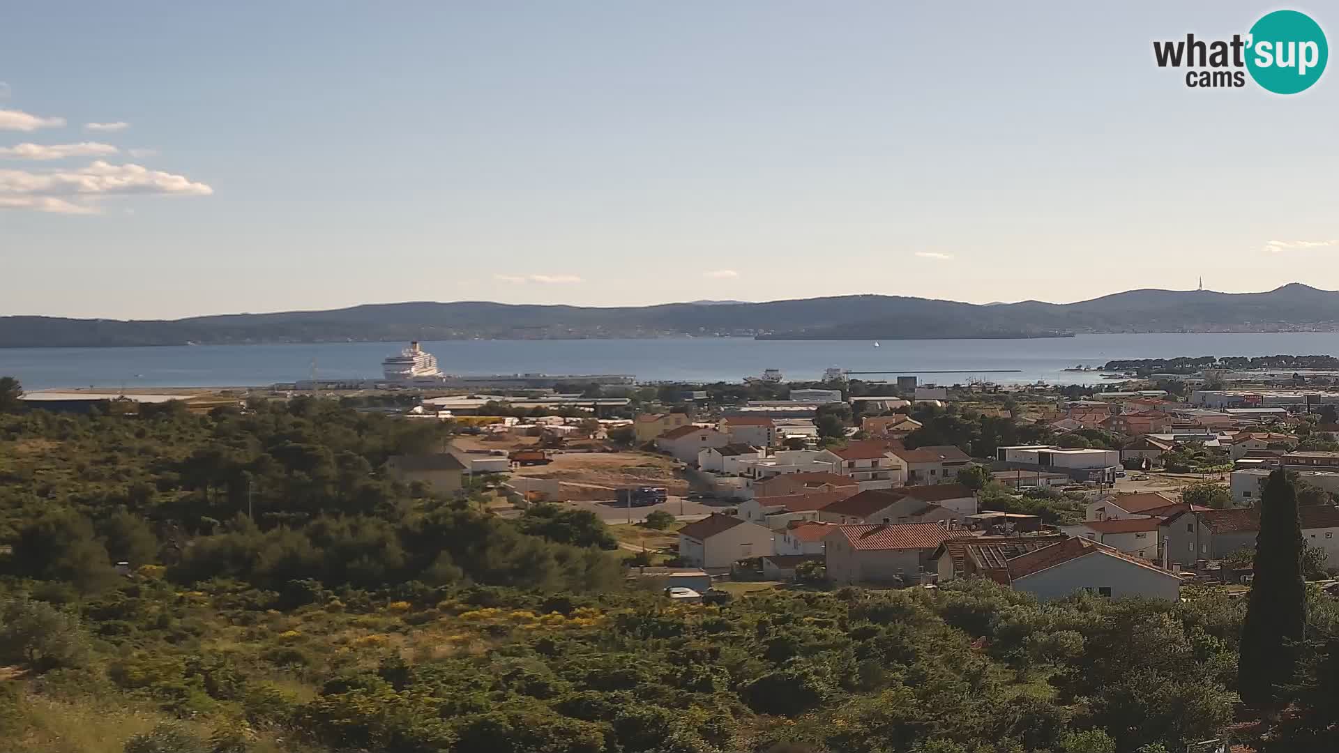 Zadar Port Gazenica Webcam Panorama, Zadar, Croatia