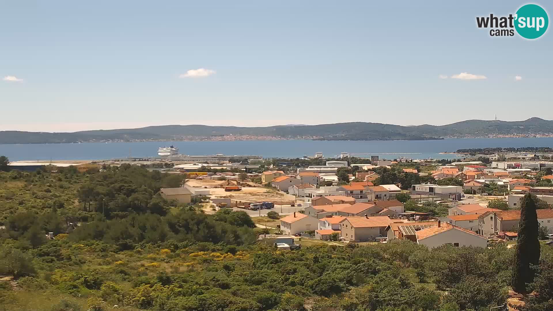 Zadar Port Gazenica Webcam Panorama, Zadar, Croatia