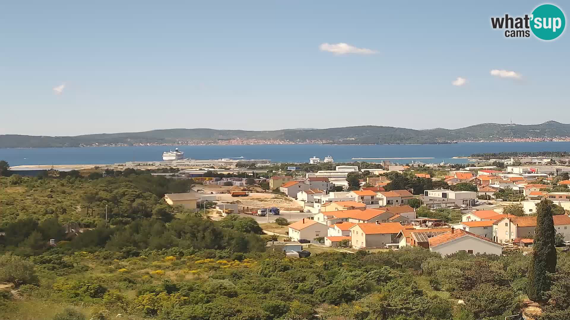 Zadar Port Gazenica Webcam Panorama, Zadar, Croatia