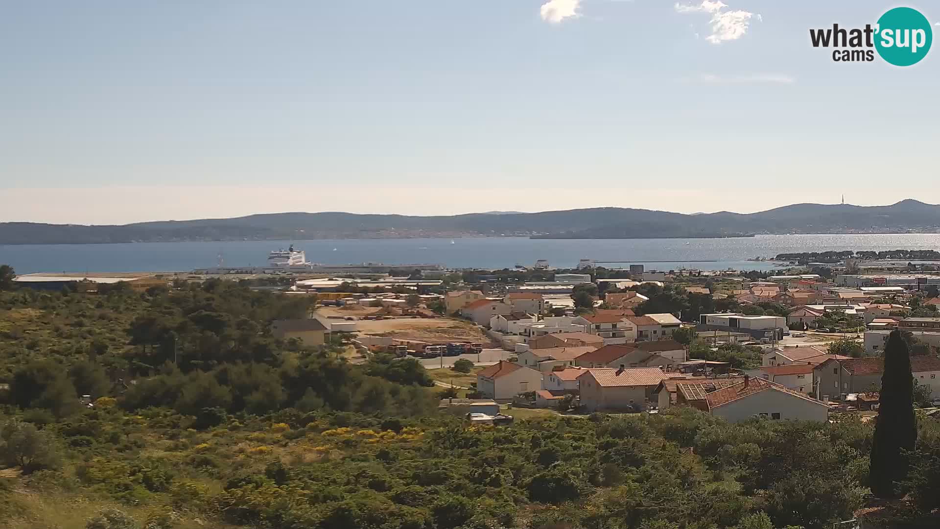 Zadar Port Gazenica Webcam Panorama, Zadar, Croatie