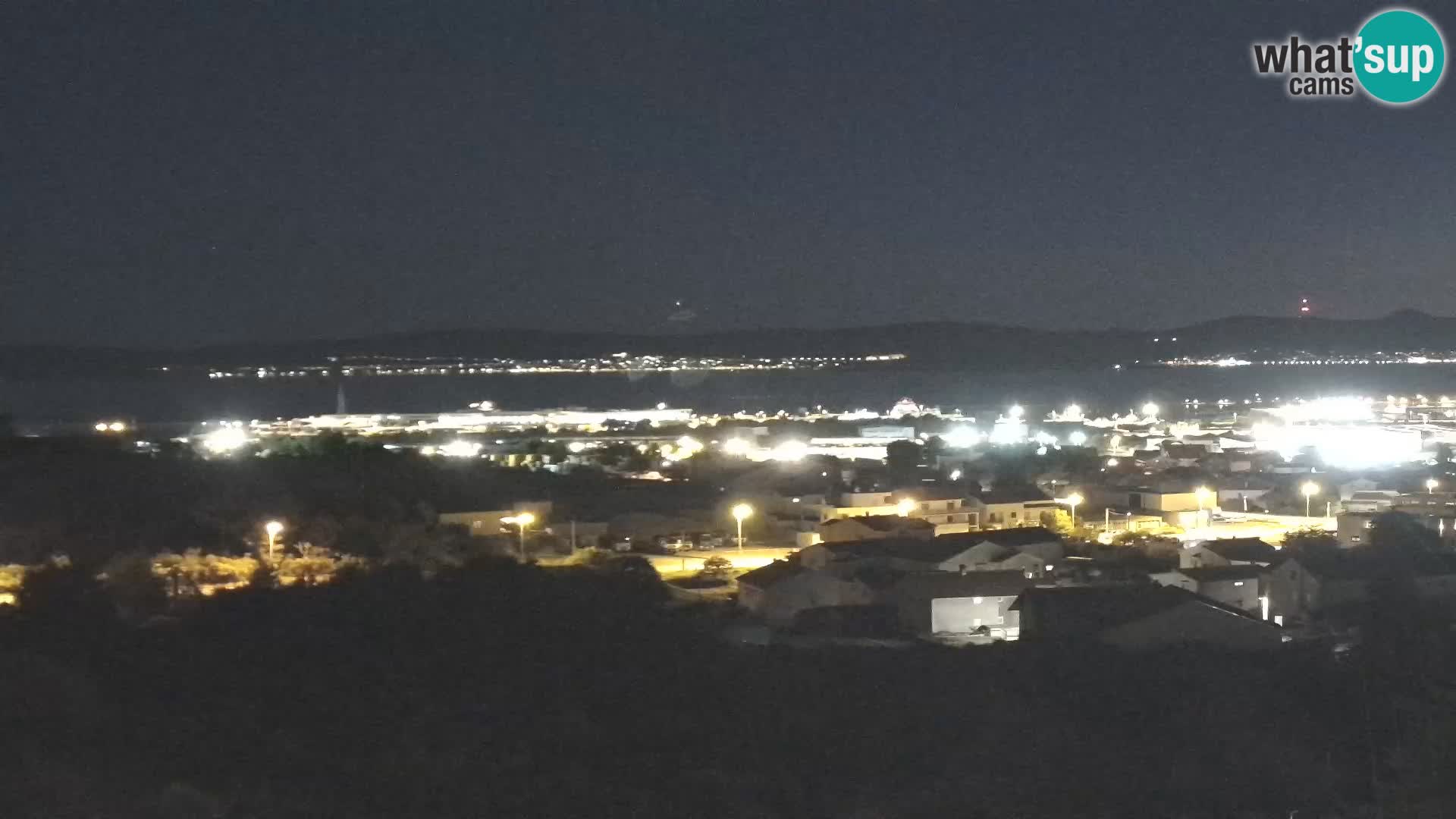 Panoramska web kamera Luke Gaženica u Zadru, Hrvatska