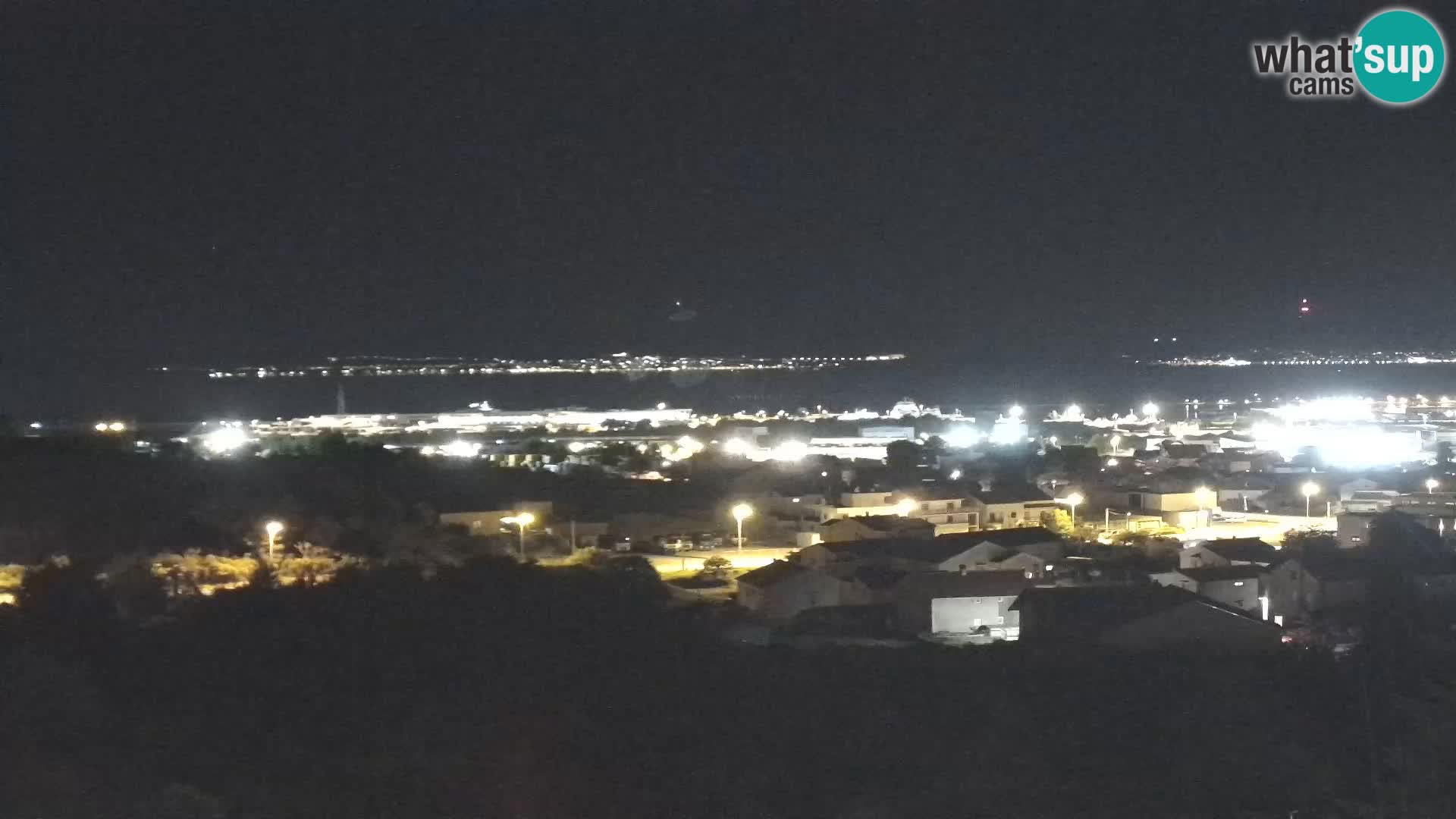 Panorama de la Webcam del Puerto Gazenica de Zadar, Zadar, Croacia