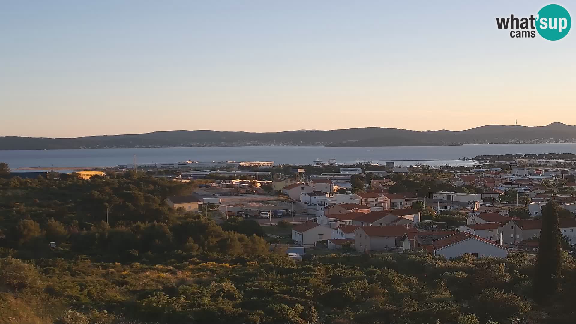 Zadar Port Gazenica Webcam Panorama, Zadar, Croatia
