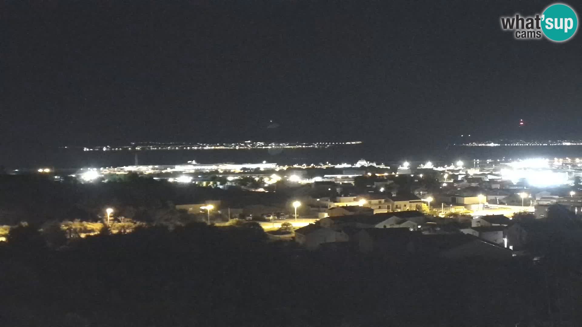 Panoramska web kamera Luke Gaženica u Zadru, Hrvatska