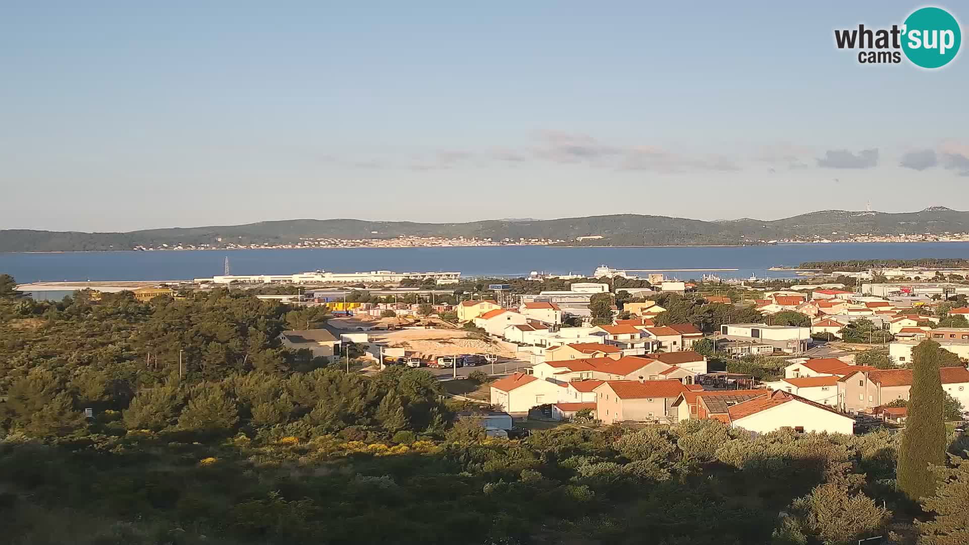 Zadar Porto di Gazenica Webcam Panorama, Zara, Croazia