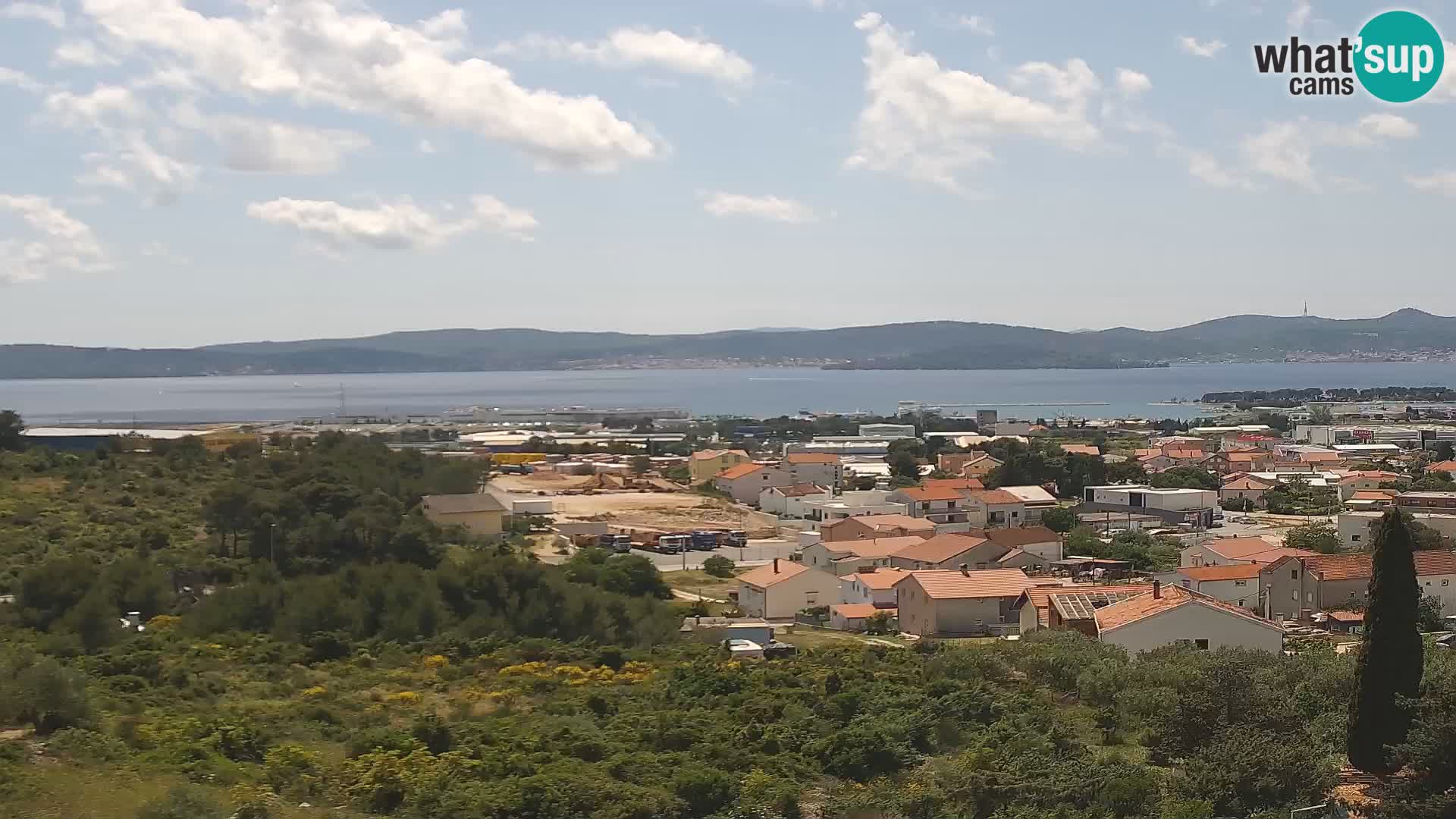 Zadar Pristanišče Gazenica s panoramsko spletno kamero, Zadar, Hrvaška