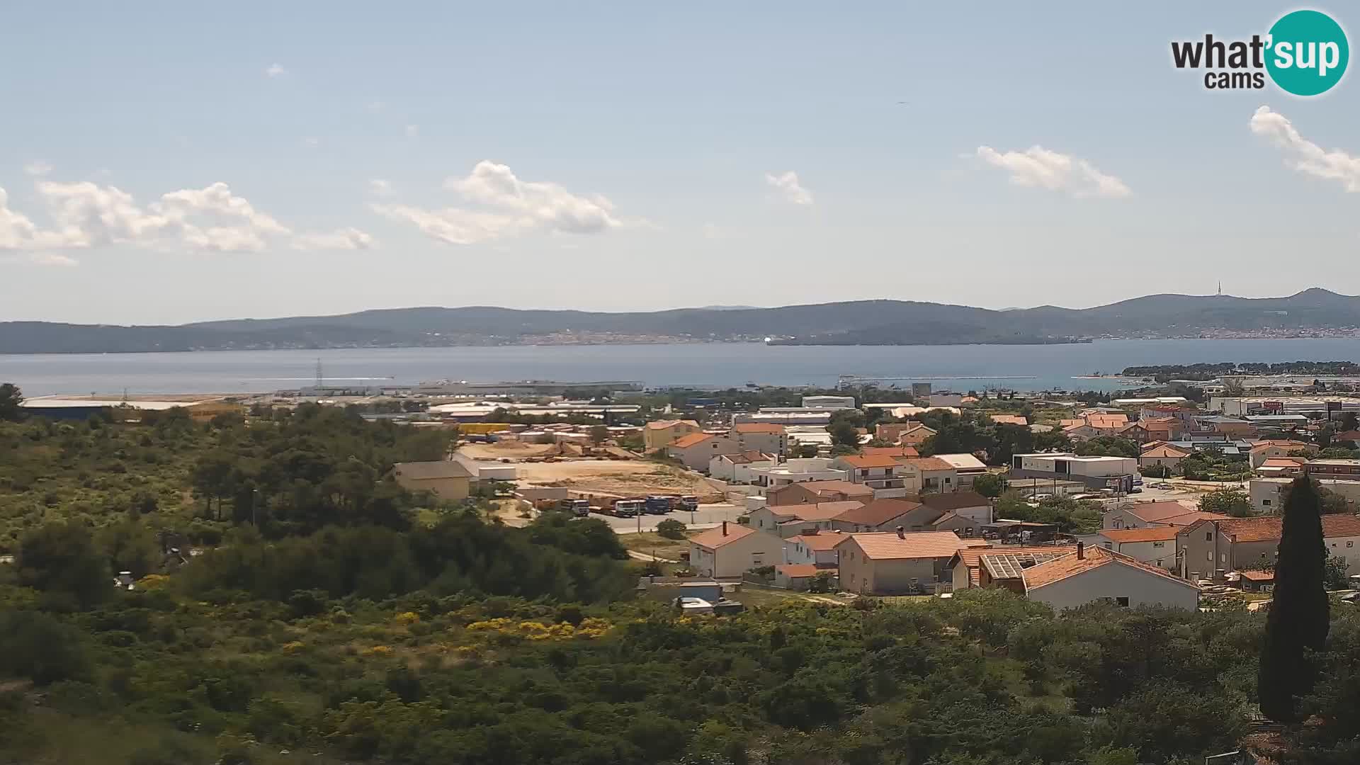 Zadar Port Gazenica Webcam Panorama, Zadar, Croatie