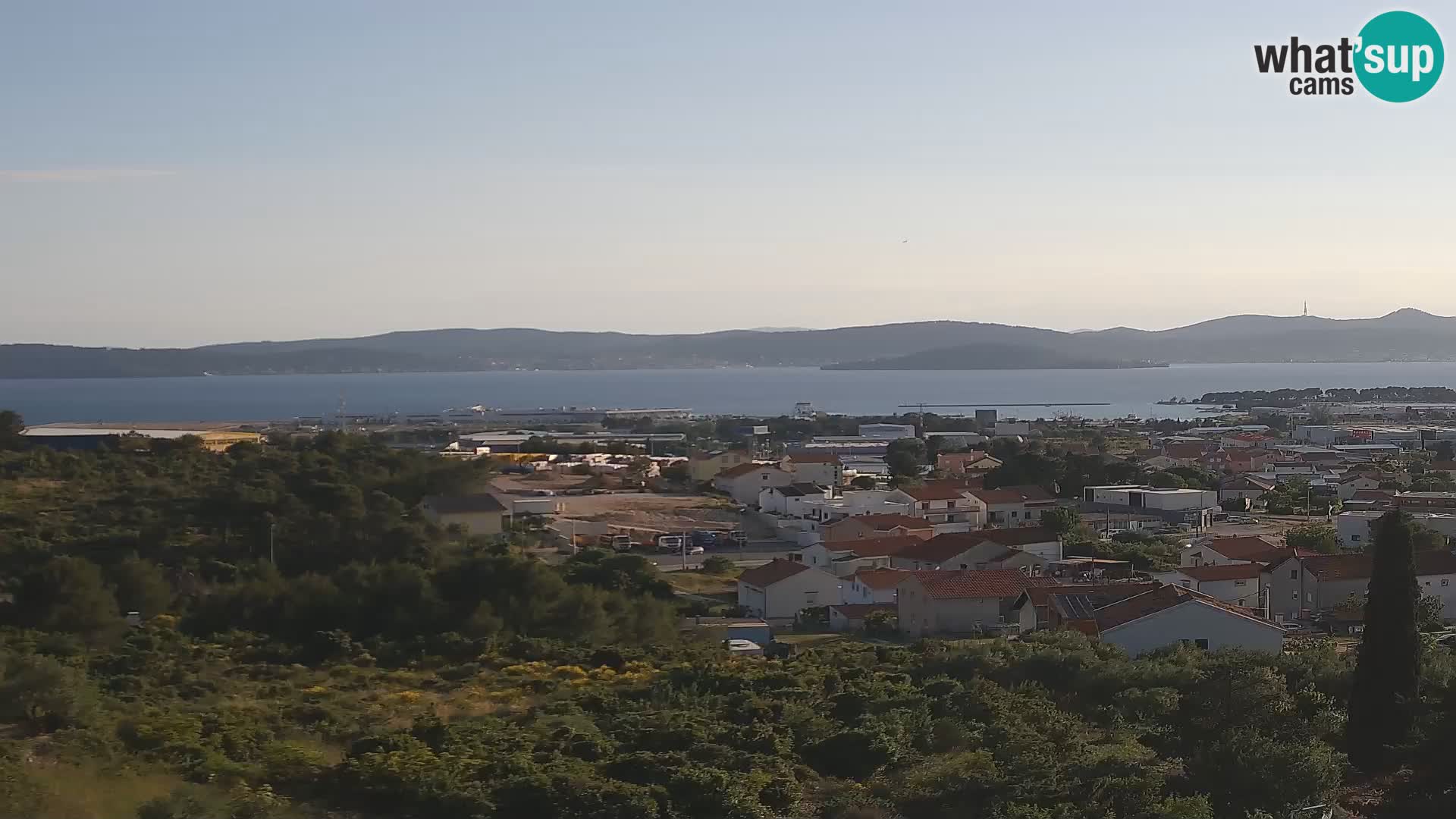 Zadar Port Gazenica Webcam Panorama, Zadar, Kroatien