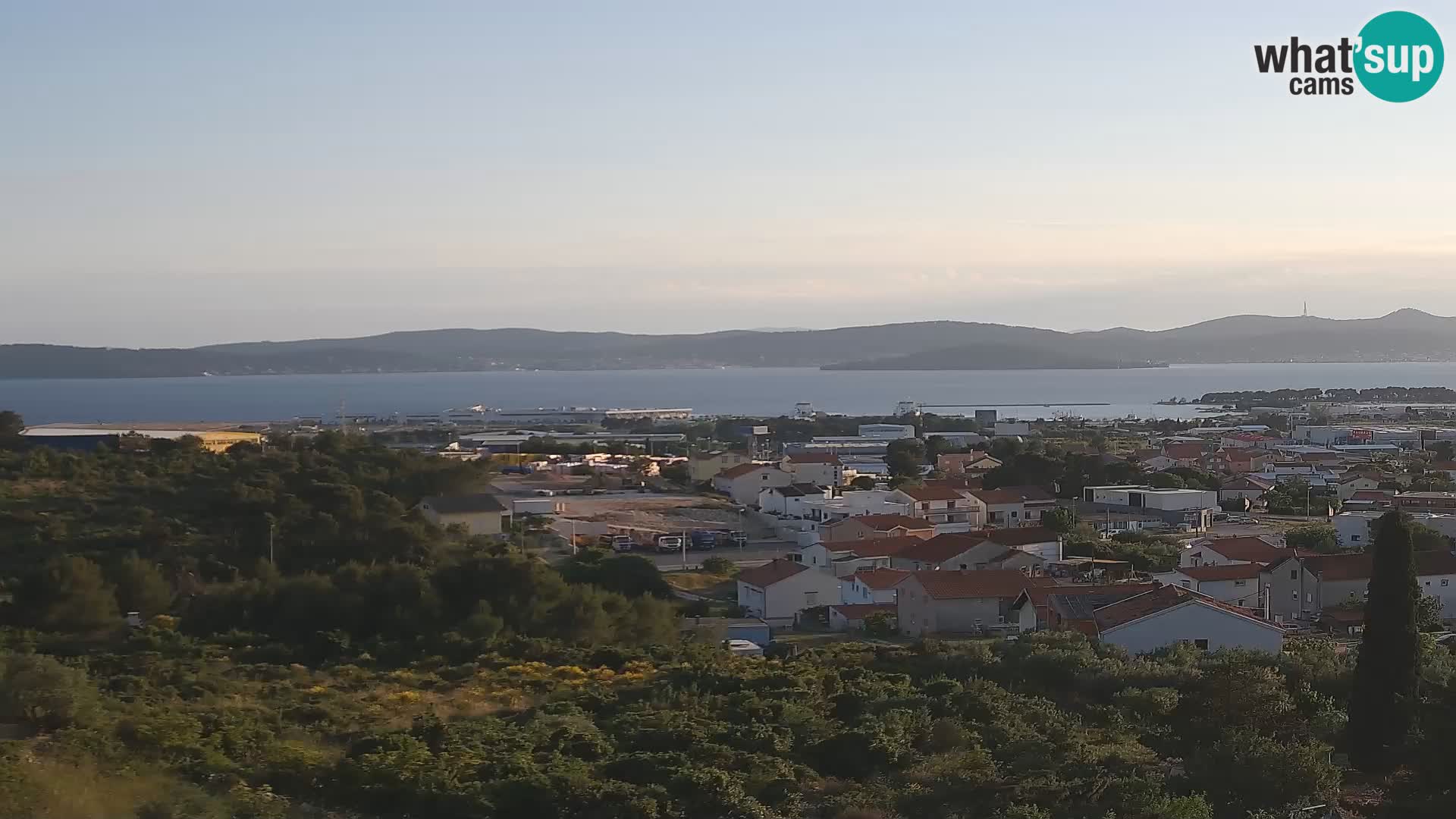Zadar Port Gazenica Webcam Panorama, Zadar, Croatie
