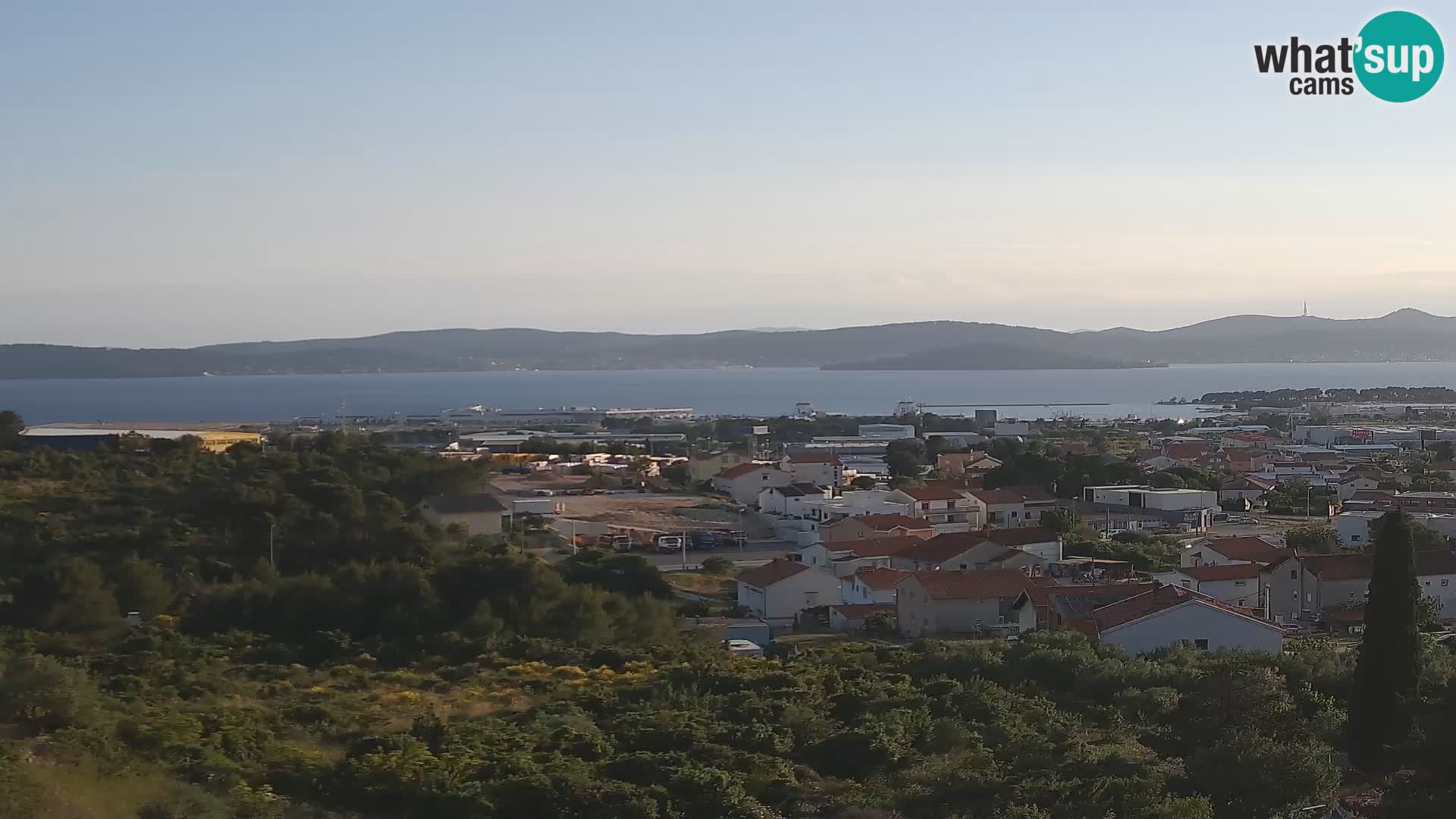 Zadar Port Gazenica Webcam Panorama, Zadar, Croatie