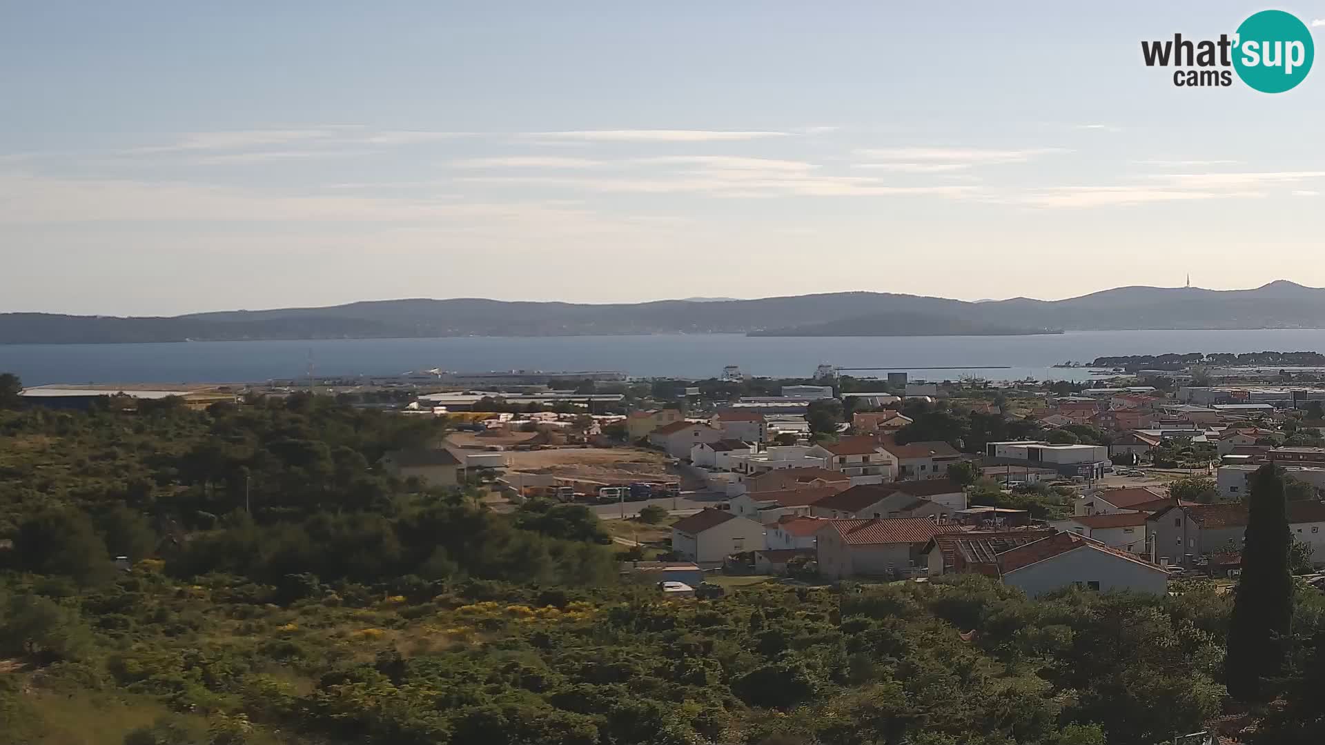 Zadar Port Gazenica Webcam Panorama, Zadar, Kroatien