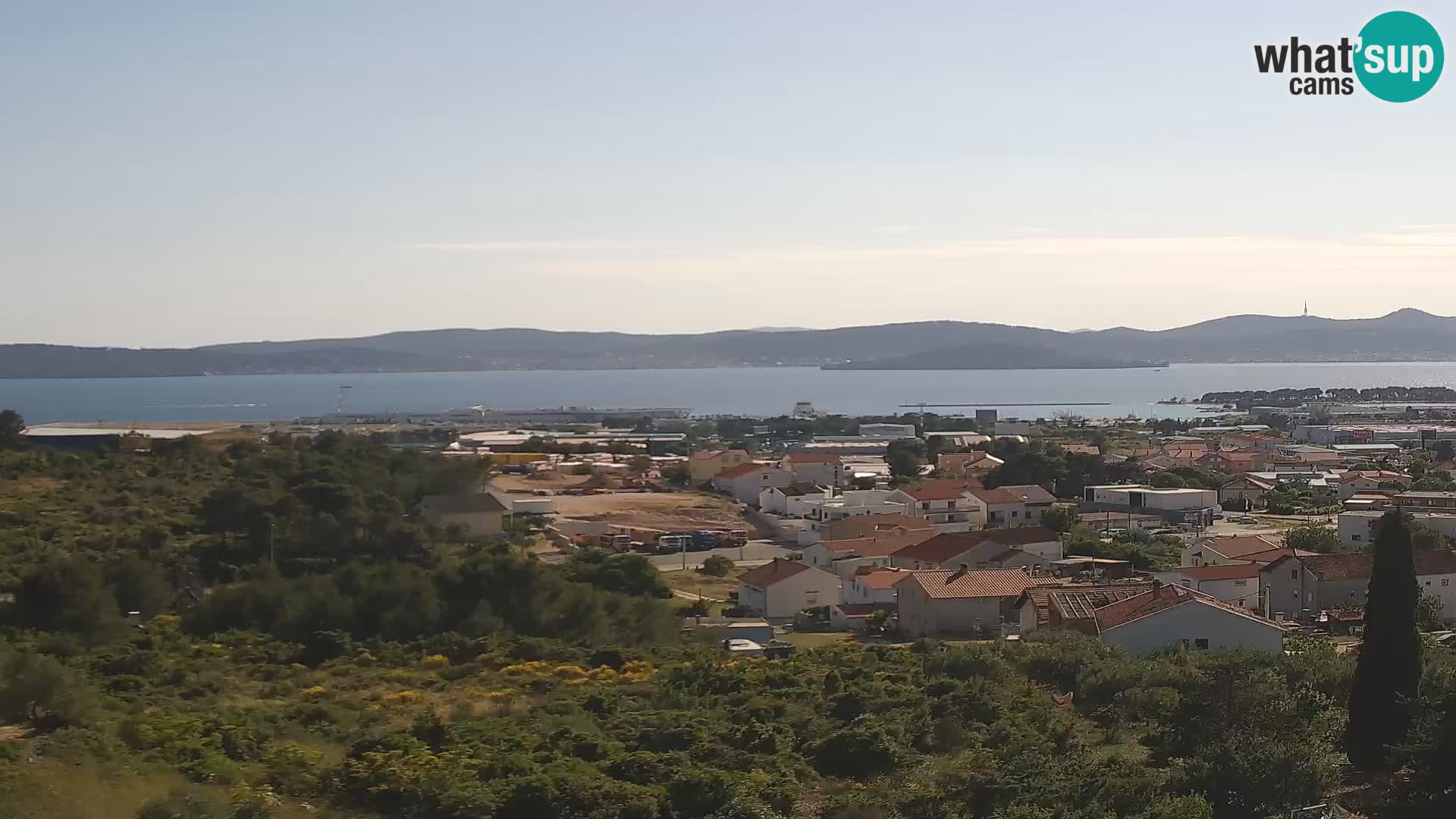 Zadar Port Gazenica Webcam Panorama, Zadar, Croatia