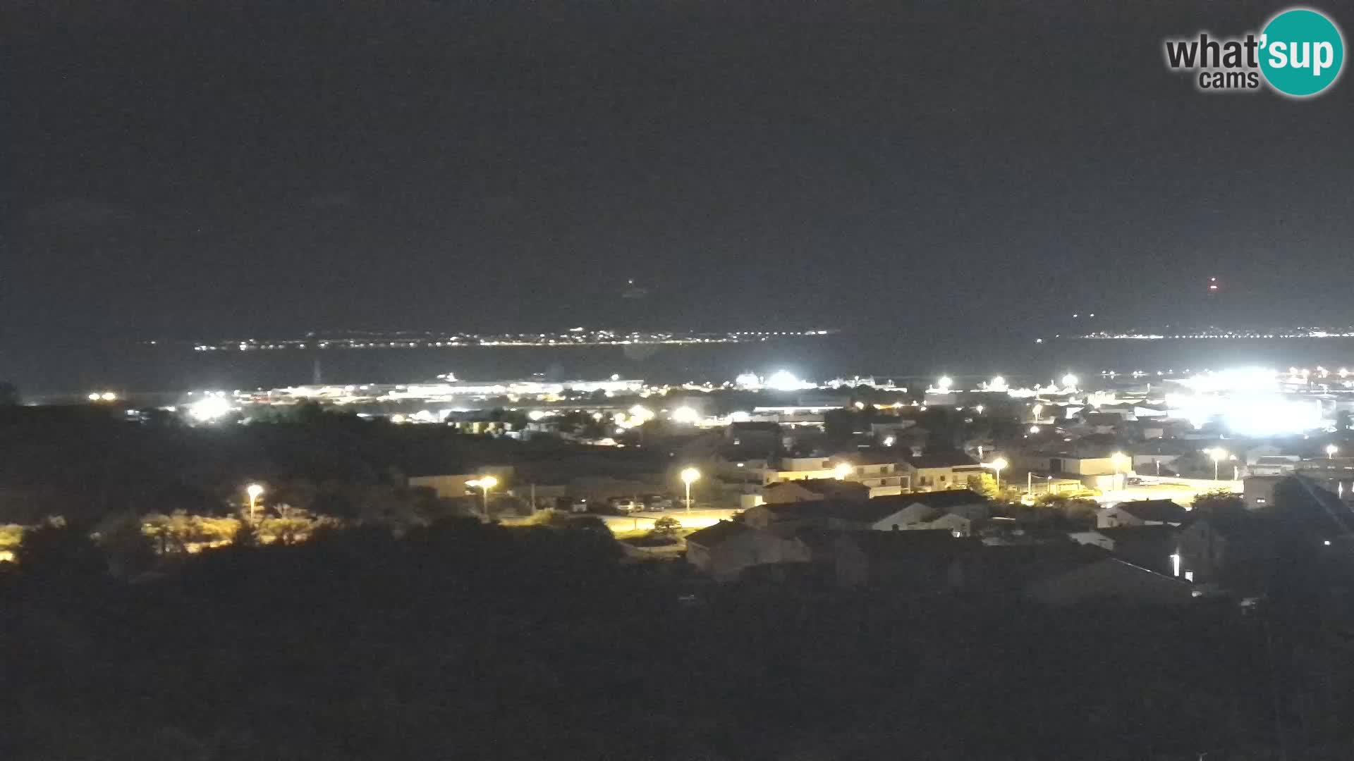 Panorama de la Webcam del Puerto Gazenica de Zadar, Zadar, Croacia
