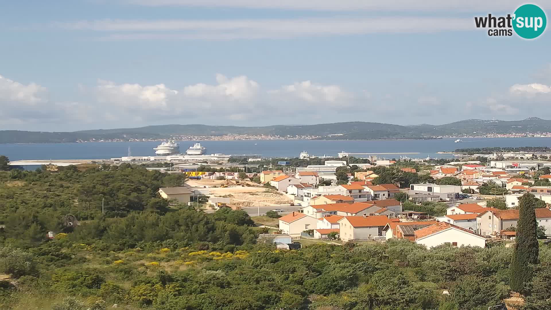 Zadar Port Gazenica Webcam Panorama, Zadar, Croatie
