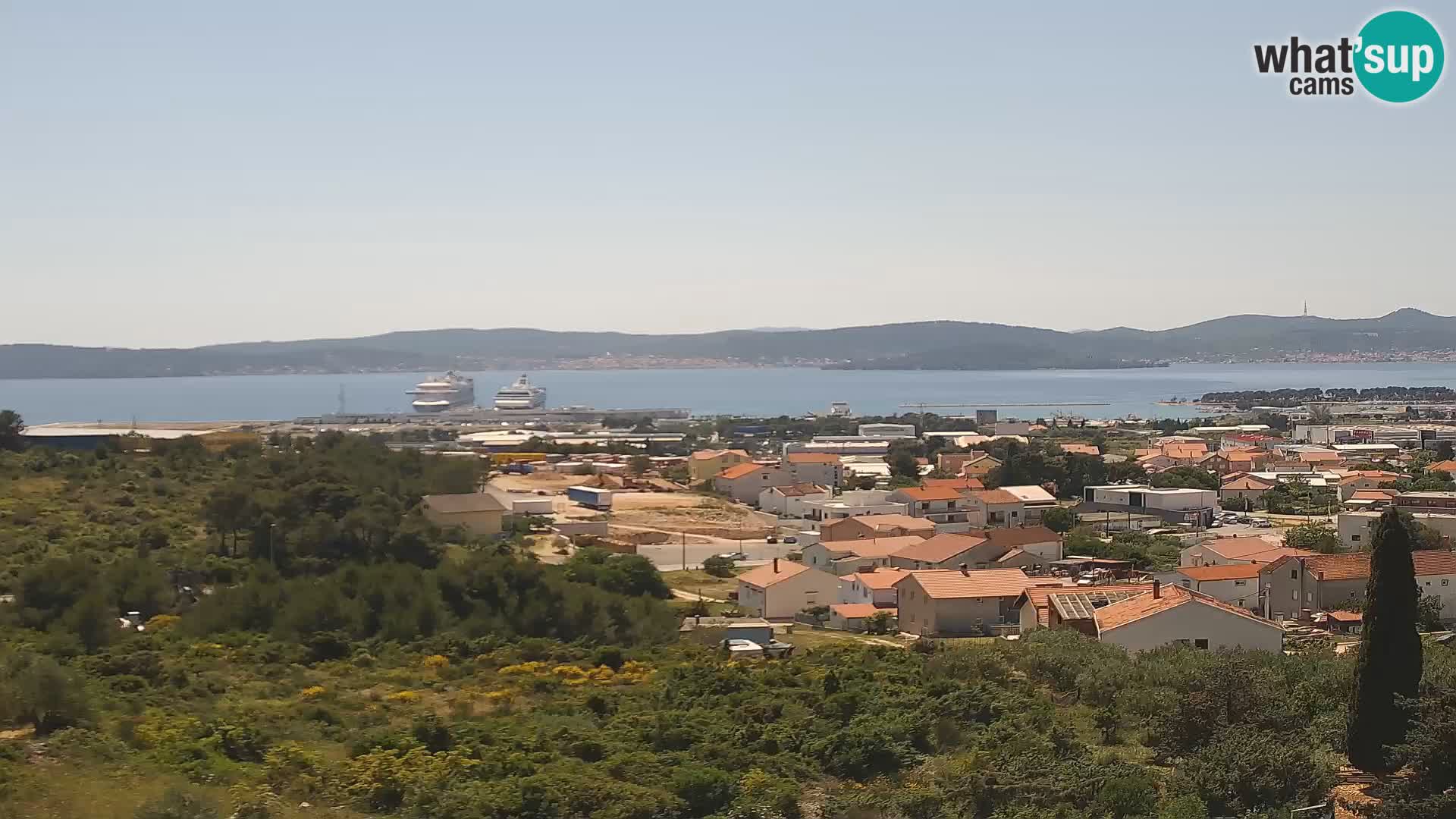 Zadar Porto di Gazenica Webcam Panorama, Zara, Croazia