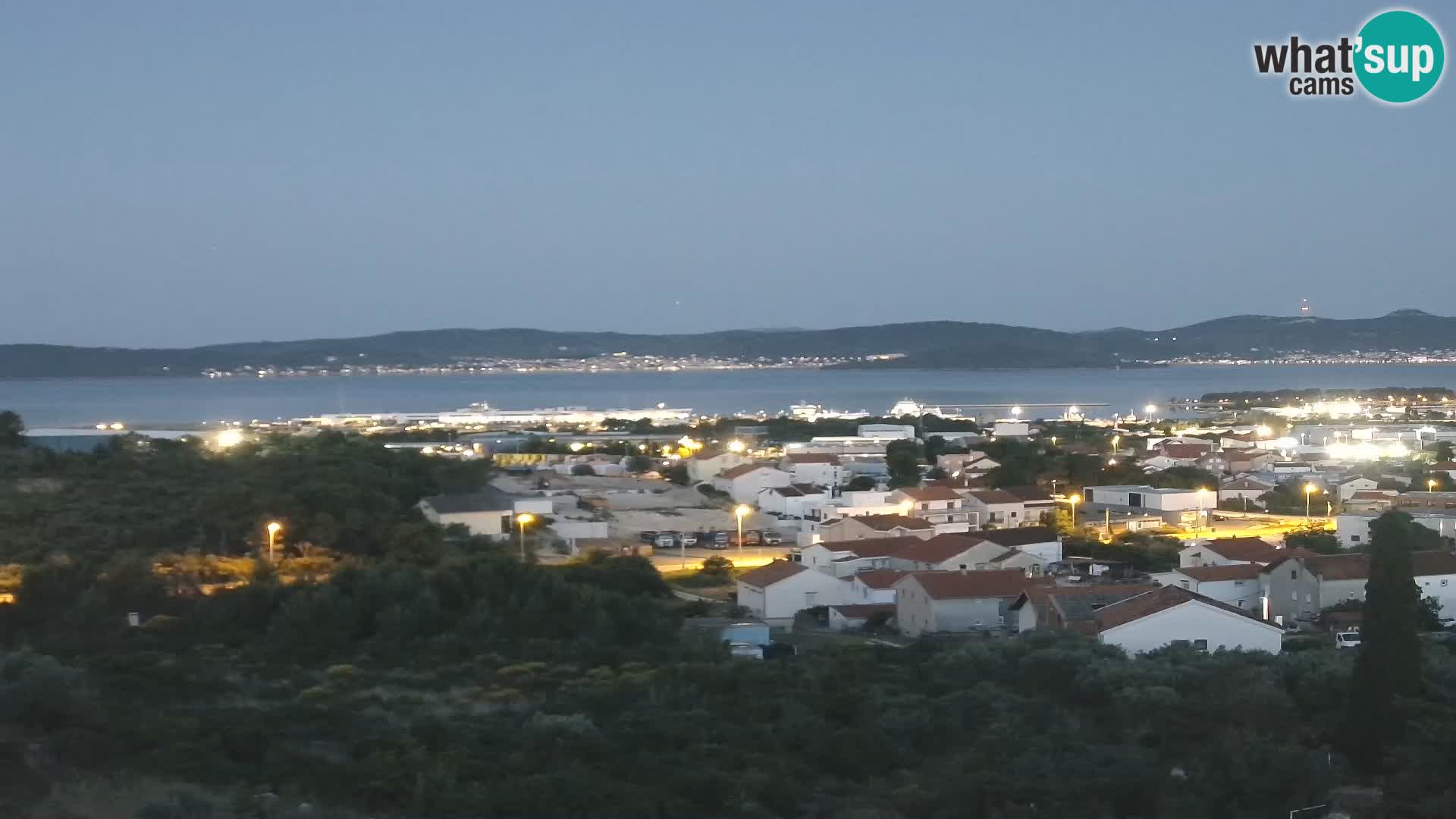 Zadar Port Gazenica Webcam Panorama, Zadar, Croatie
