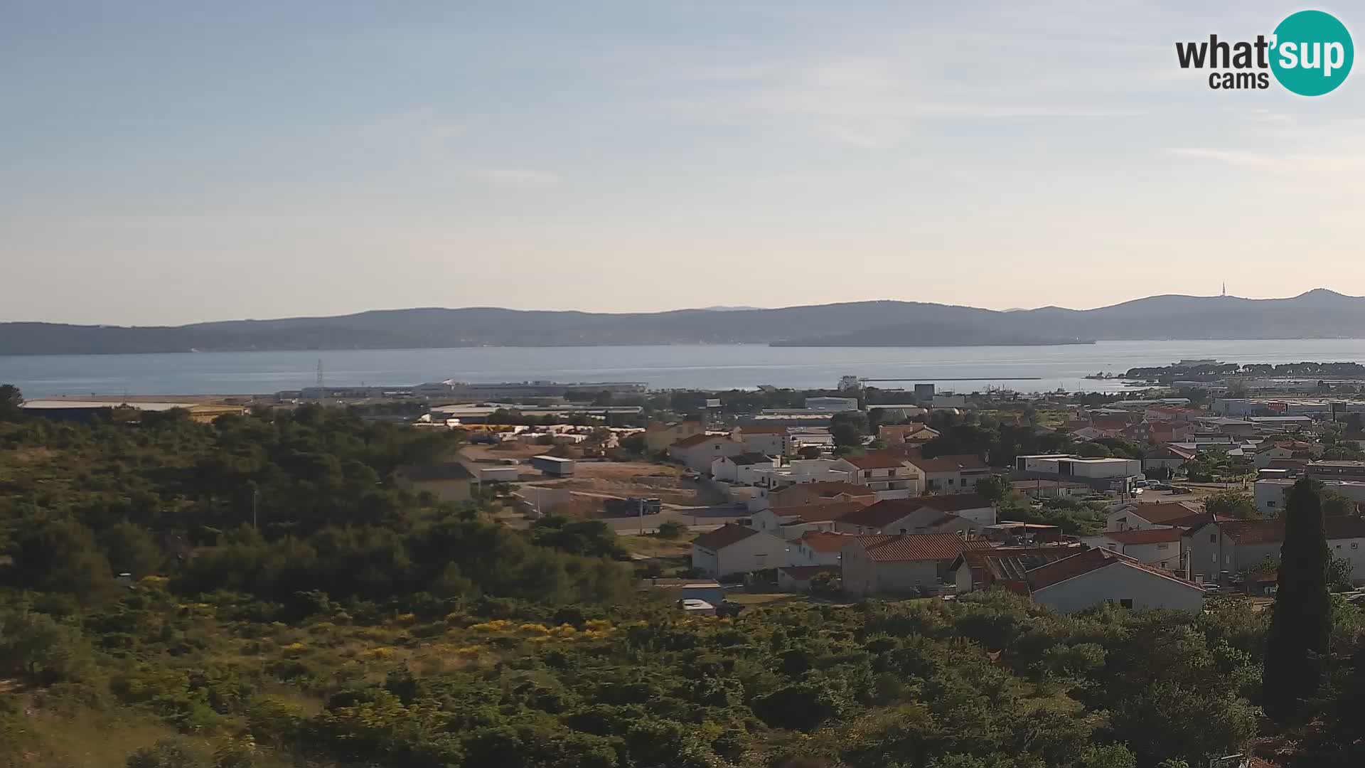 Zadar Pristanišče Gazenica s panoramsko spletno kamero, Zadar, Hrvaška