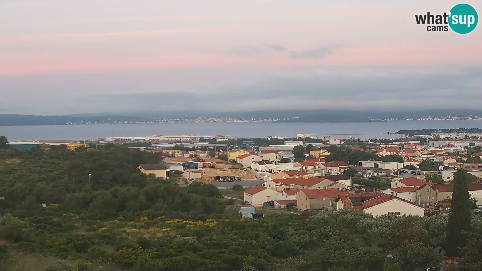 Zadar Port Gazenica Webcam Panorama, Zadar, Croatia