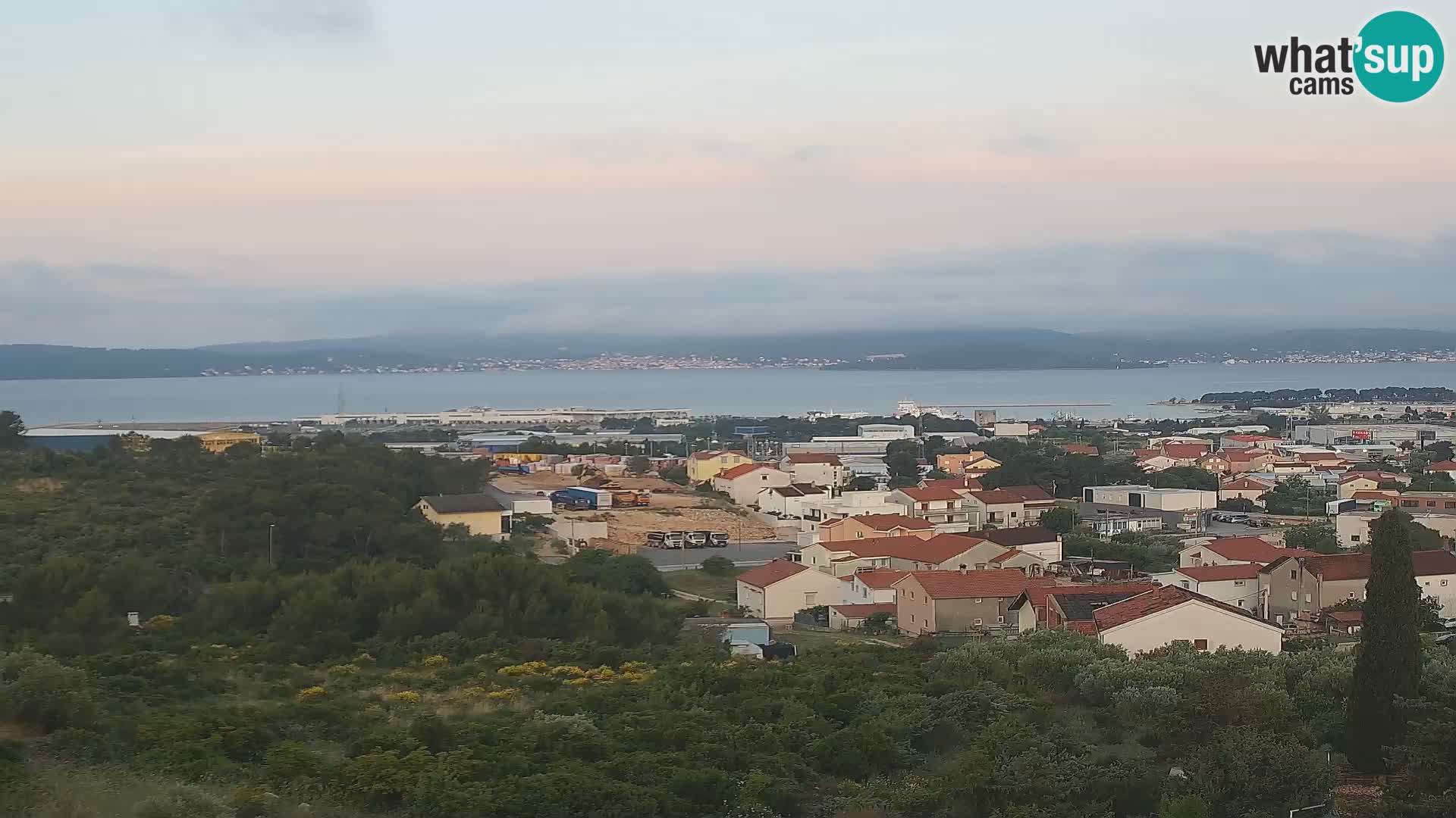 Zadar Port Gazenica Webcam Panorama, Zadar, Croatia