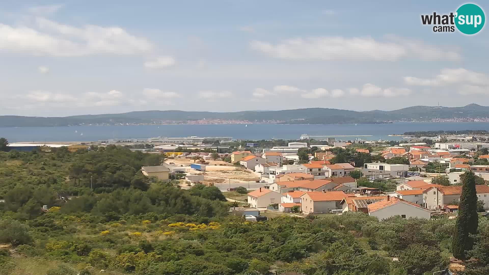 Zadar Port Gazenica Webcam Panorama, Zadar, Kroatien