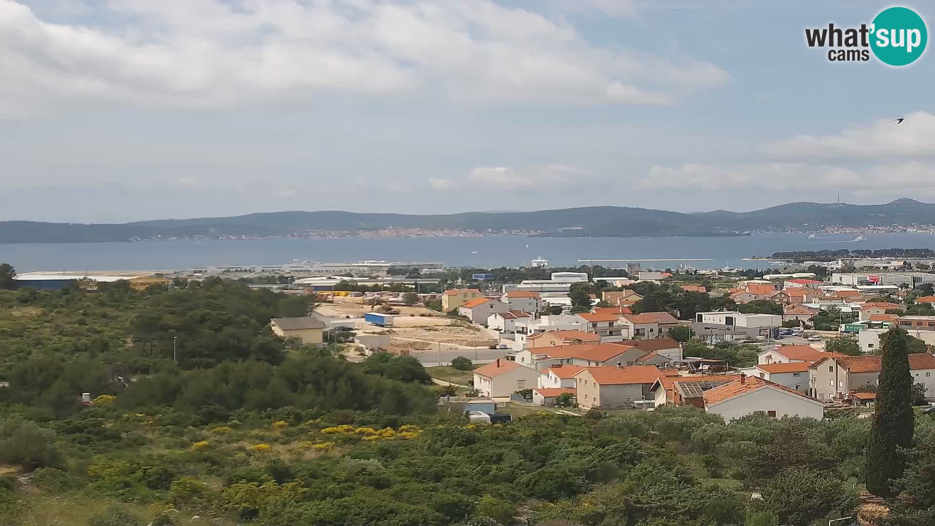 Panorama de la Webcam del Puerto Gazenica de Zadar, Zadar, Croacia