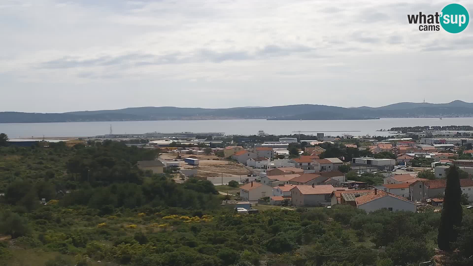Zadar Pristanišče Gazenica s panoramsko spletno kamero, Zadar, Hrvaška