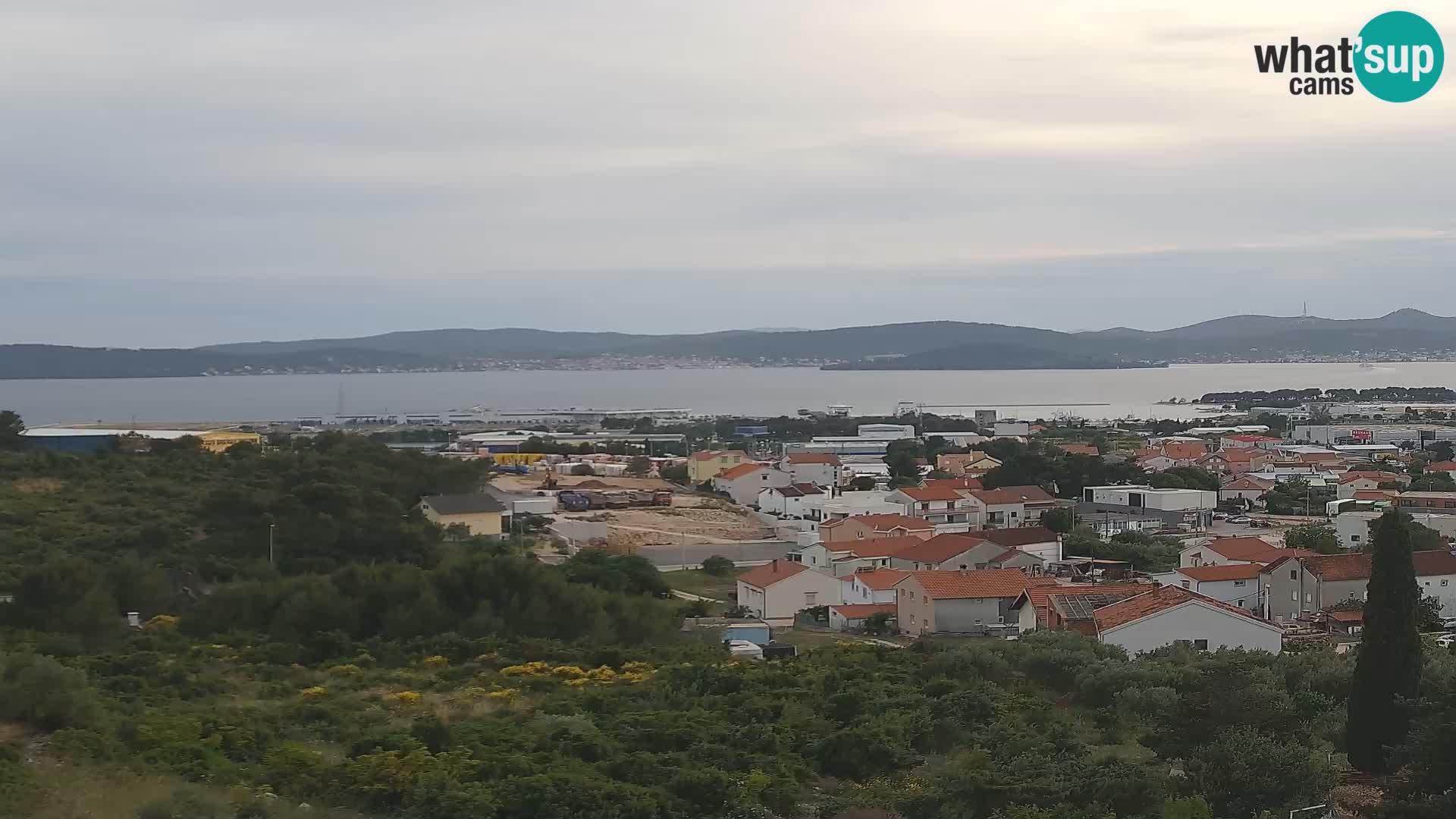 Zadar Pristanišče Gazenica s panoramsko spletno kamero, Zadar, Hrvaška