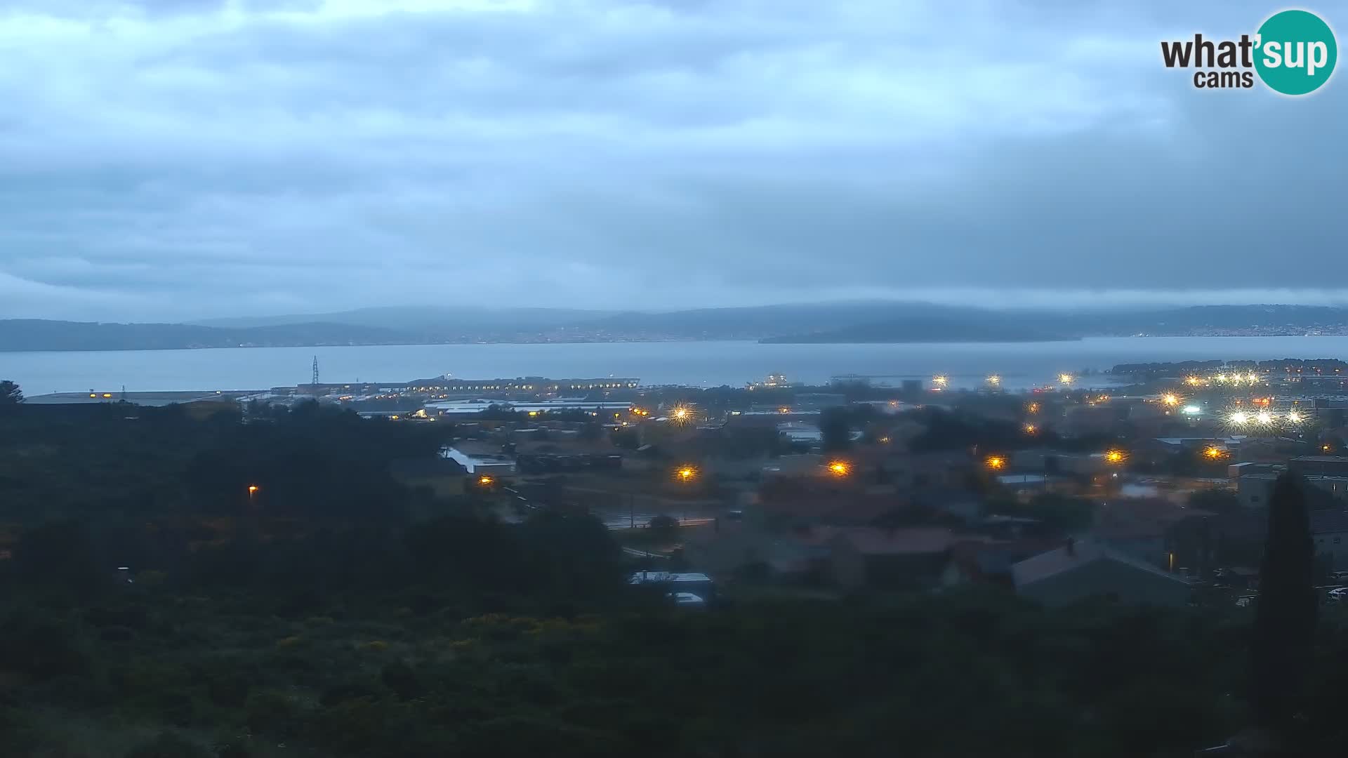 Zadar Pristanišče Gazenica s panoramsko spletno kamero, Zadar, Hrvaška