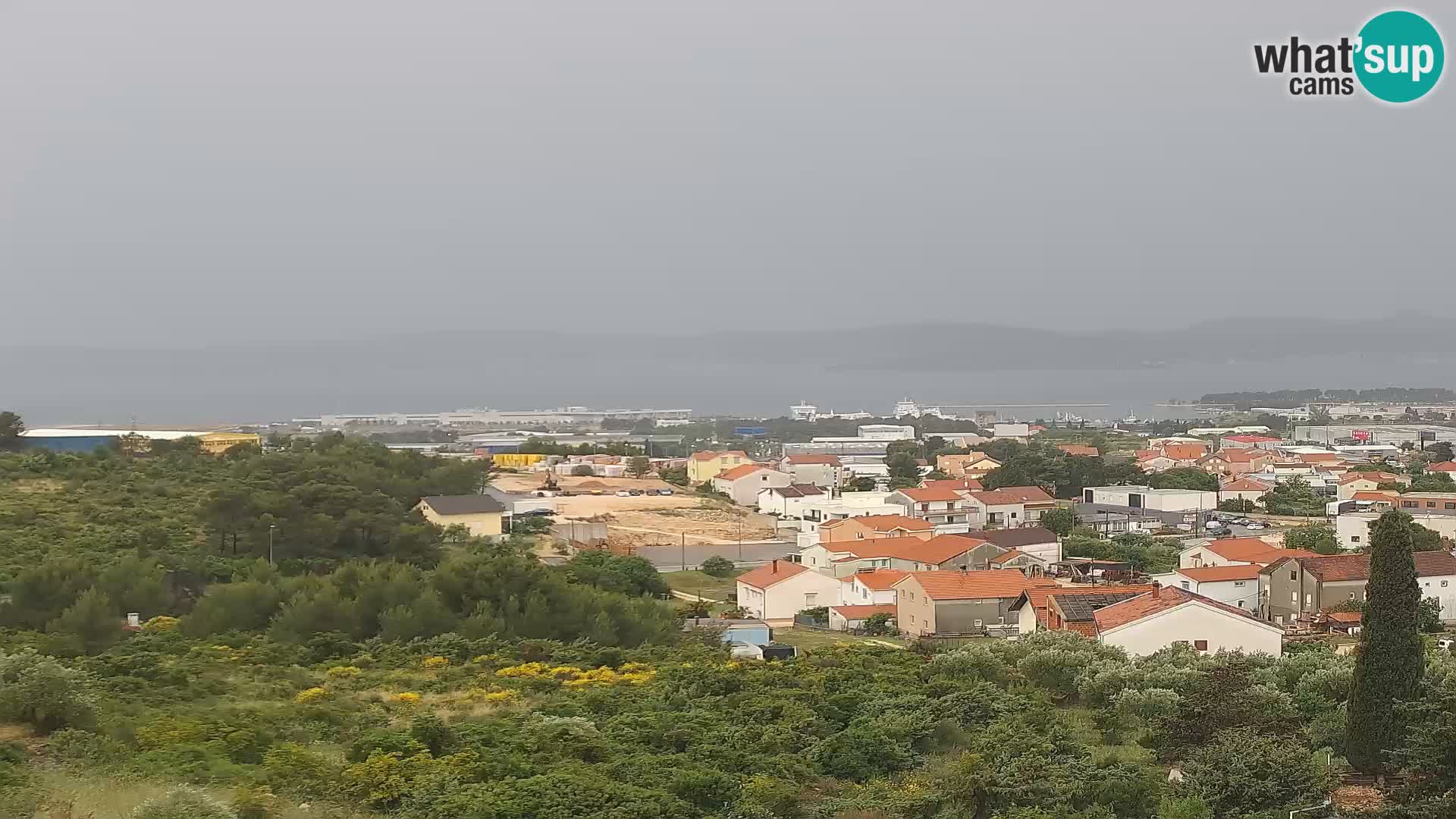 Zadar Port Gazenica Webcam Panorama, Zadar, Kroatien