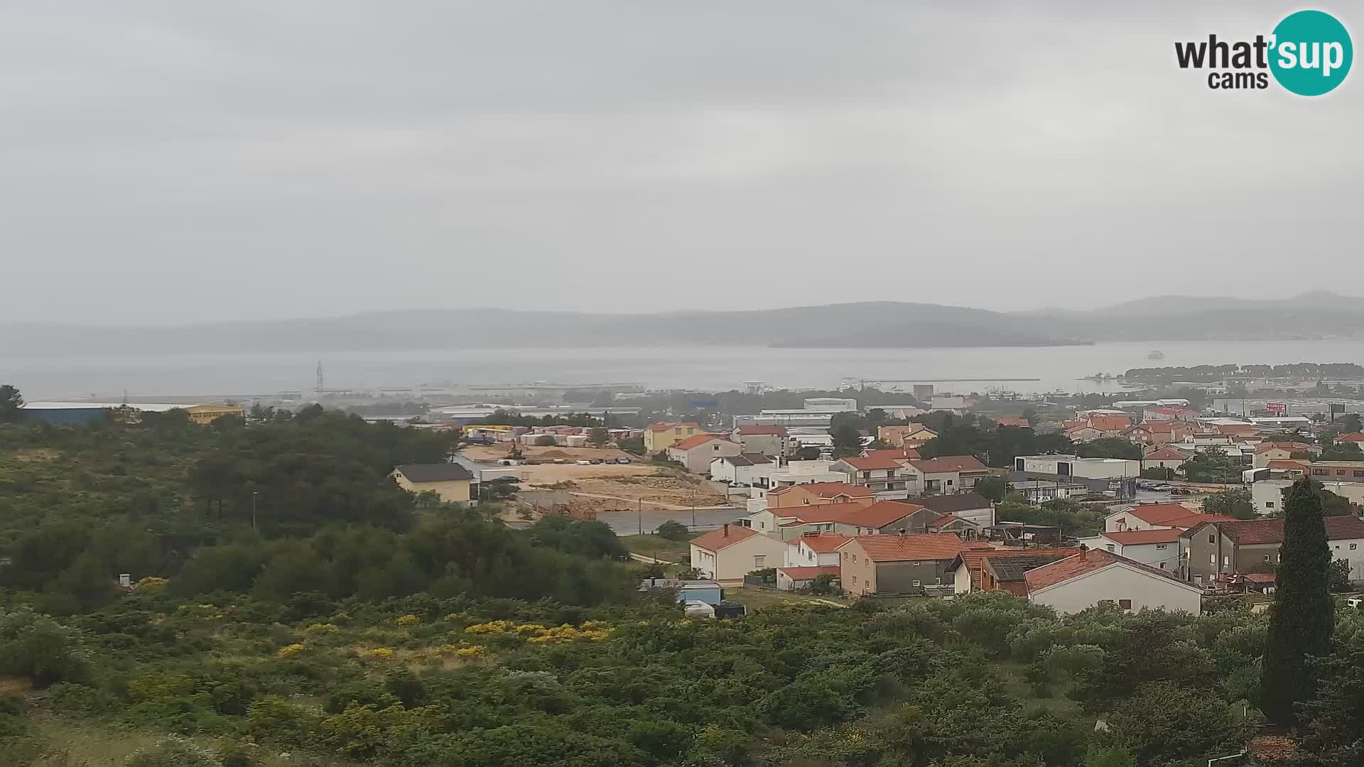 Zadar Pristanišče Gazenica s panoramsko spletno kamero, Zadar, Hrvaška