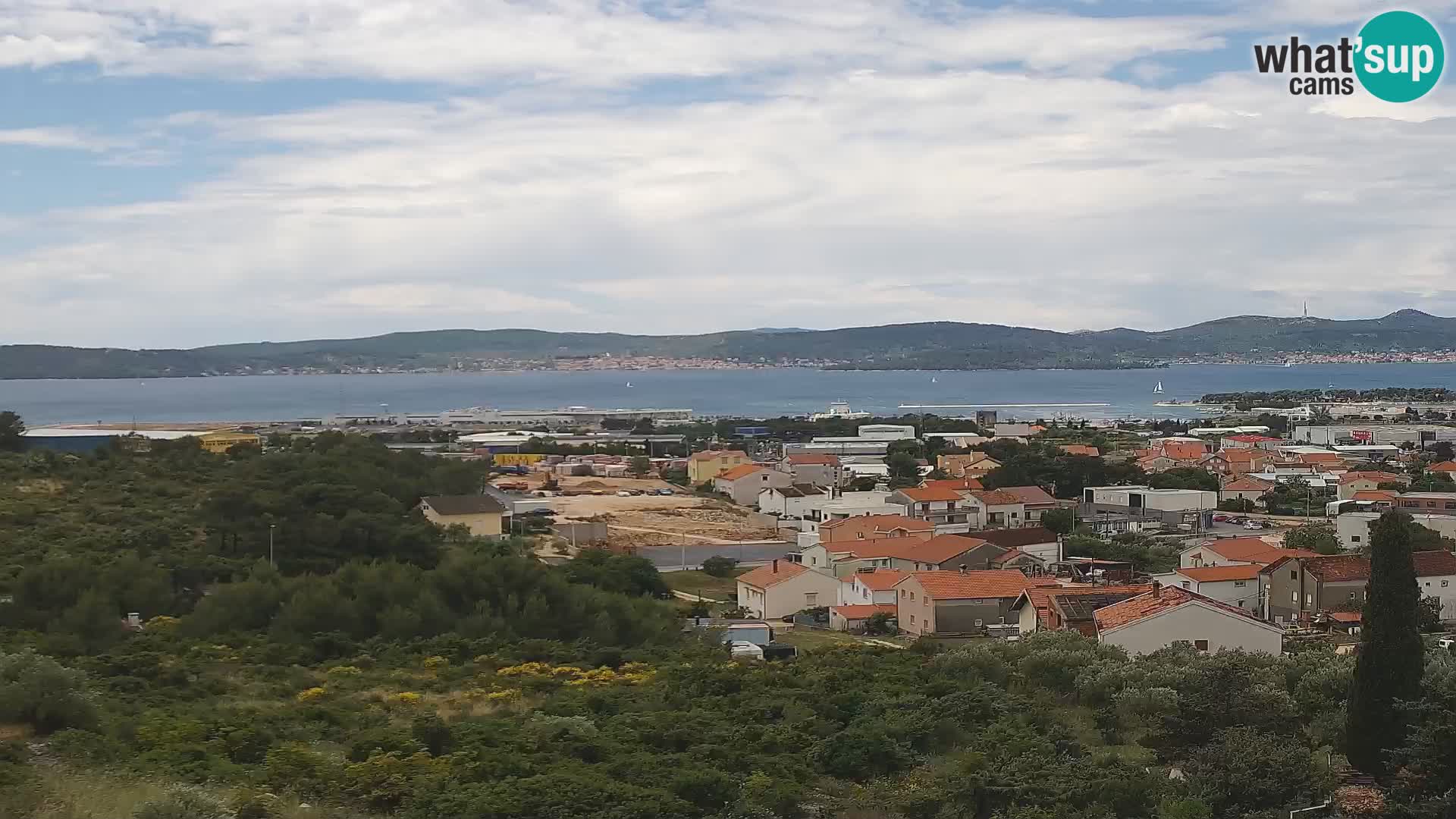 Zadar Pristanišče Gazenica s panoramsko spletno kamero, Zadar, Hrvaška