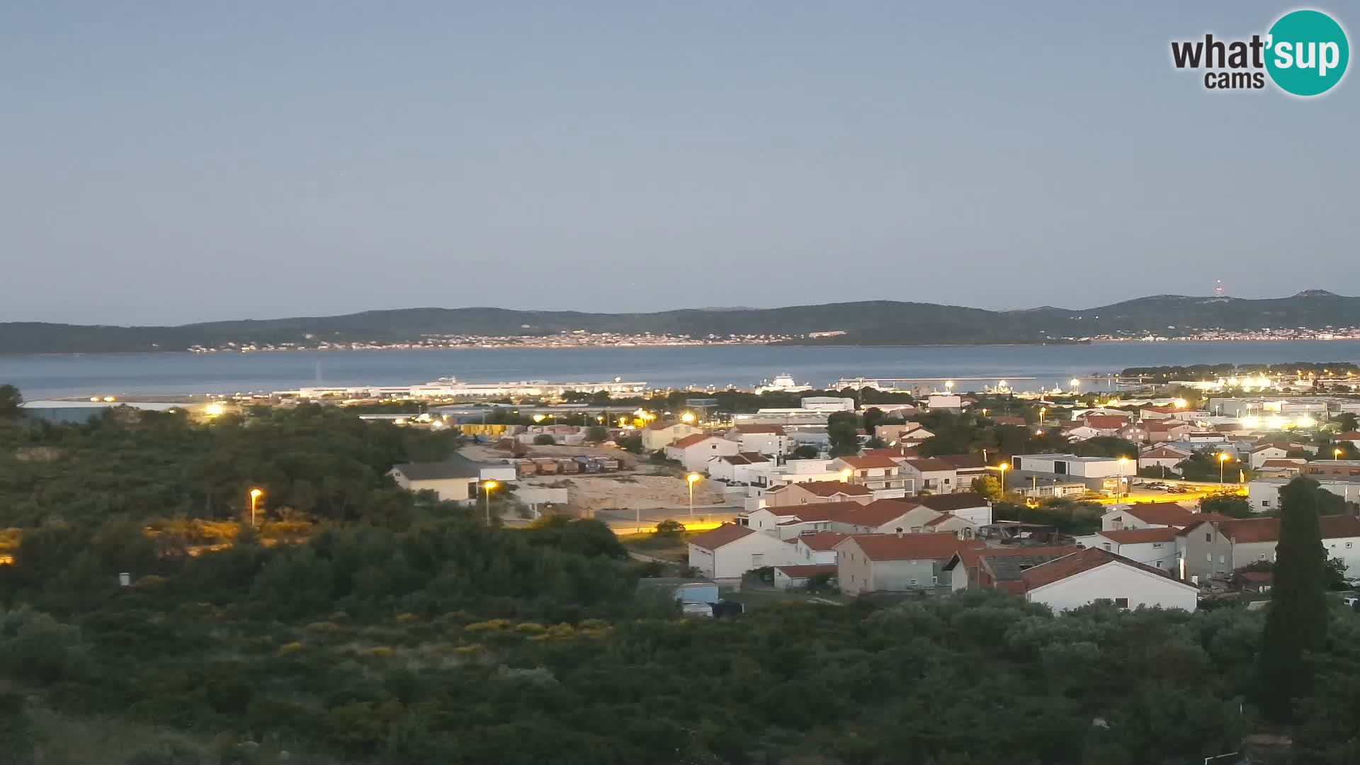 Zadar Porto di Gazenica Webcam Panorama, Zara, Croazia