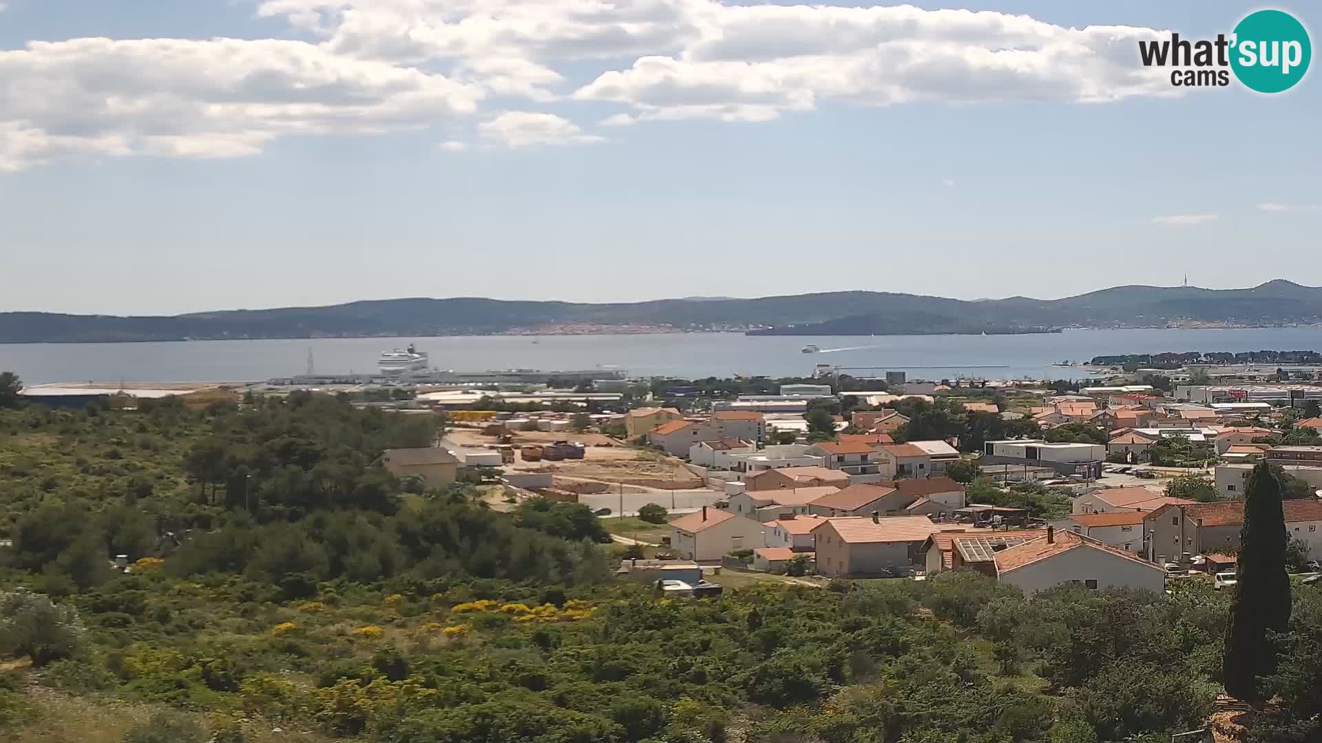 Zadar Porto di Gazenica Webcam Panorama, Zara, Croazia