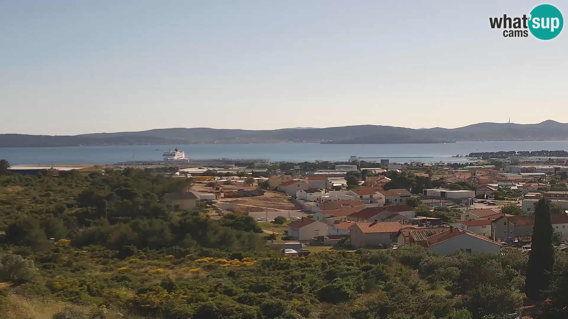 Zadar Port Gazenica Webcam Panorama, Zadar, Croatie