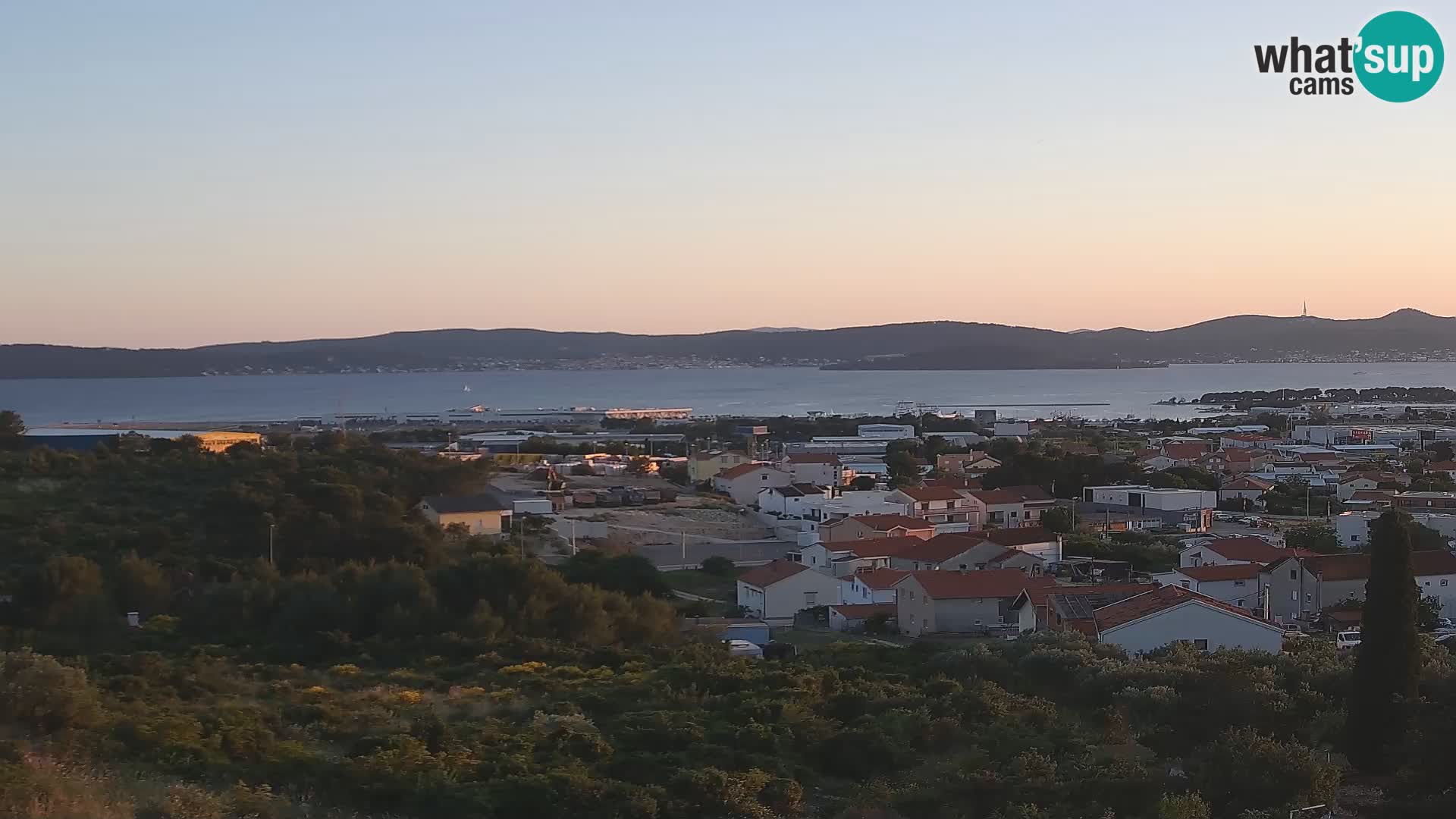 Zadar Port Gazenica Webcam Panorama, Zadar, Croatie