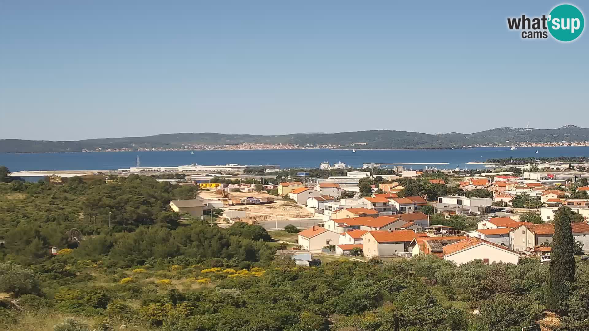 Zadar Porto di Gazenica Webcam Panorama, Zara, Croazia