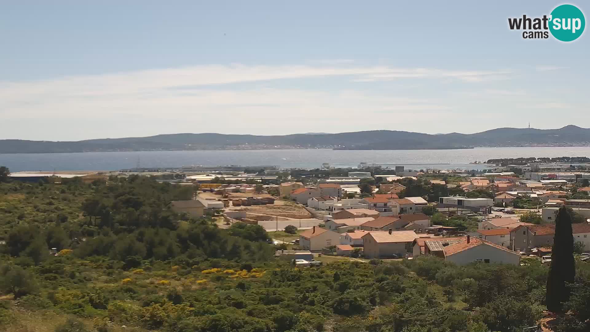 Zadar Port Gazenica Webcam Panorama, Zadar, Croatie