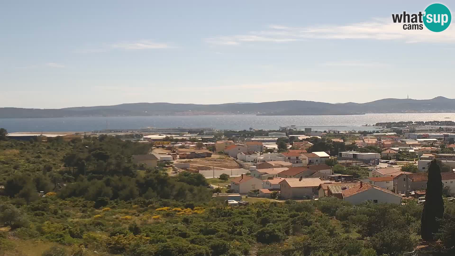 Panoramska web kamera Luke Gaženica u Zadru, Hrvatska
