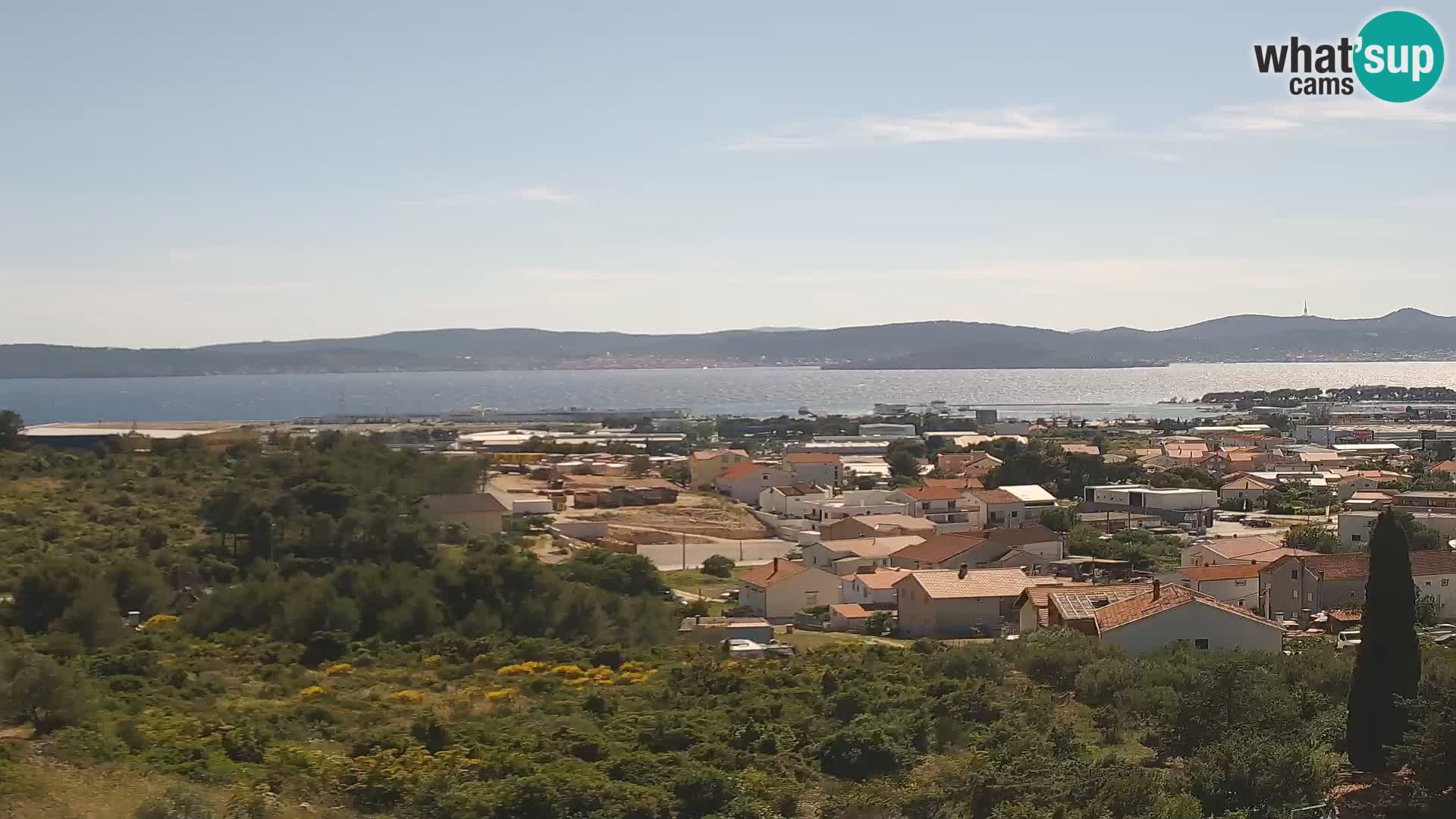 Zadar Pristanišče Gazenica s panoramsko spletno kamero, Zadar, Hrvaška
