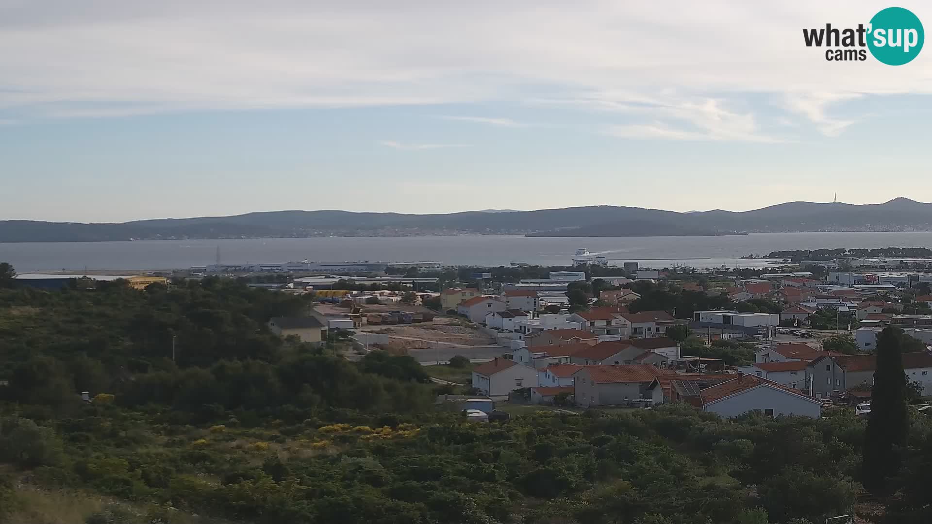 Zadar Port Gazenica Webcam Panorama, Zadar, Croatie