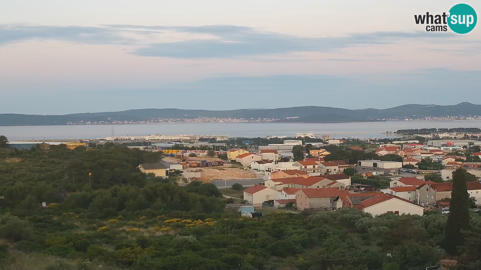 Zadar Port Gazenica Webcam Panorama, Zadar, Croatie