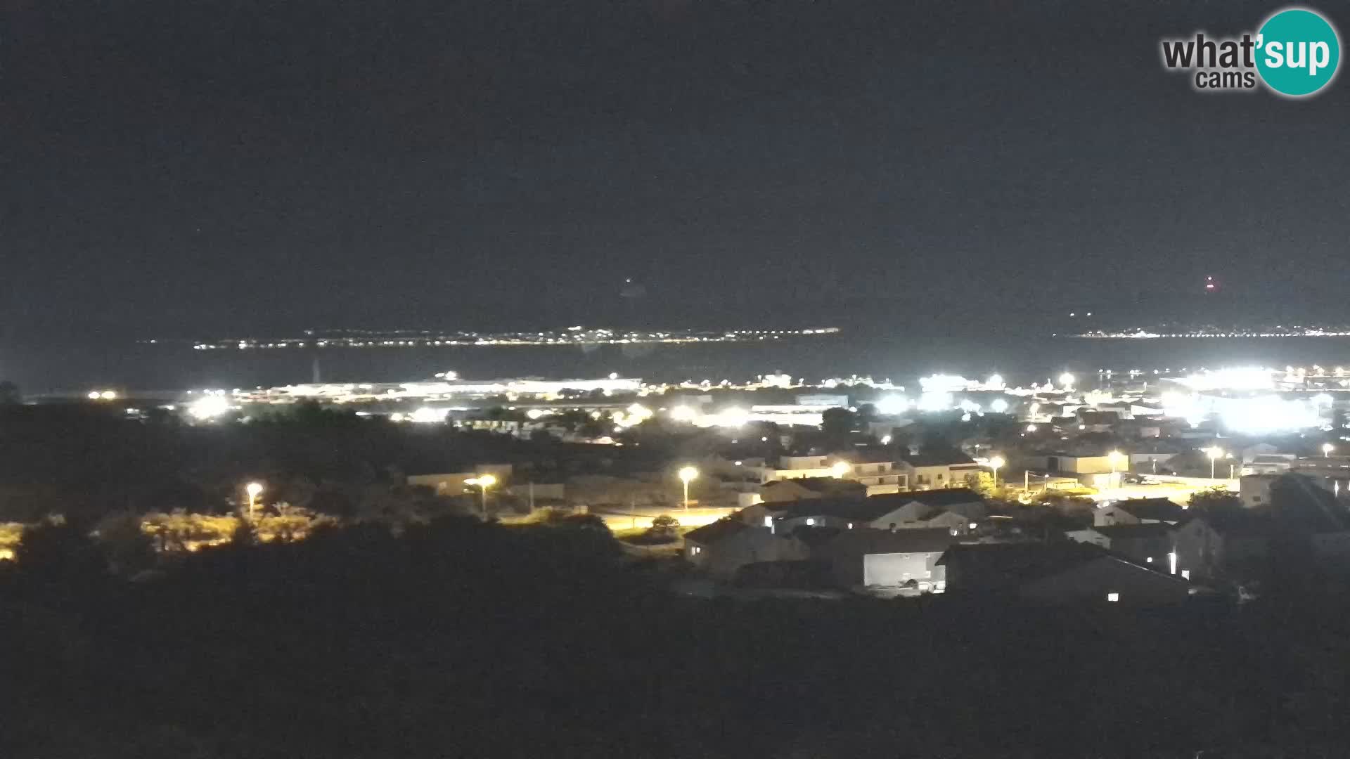 Panorama de la Webcam del Puerto Gazenica de Zadar, Zadar, Croacia
