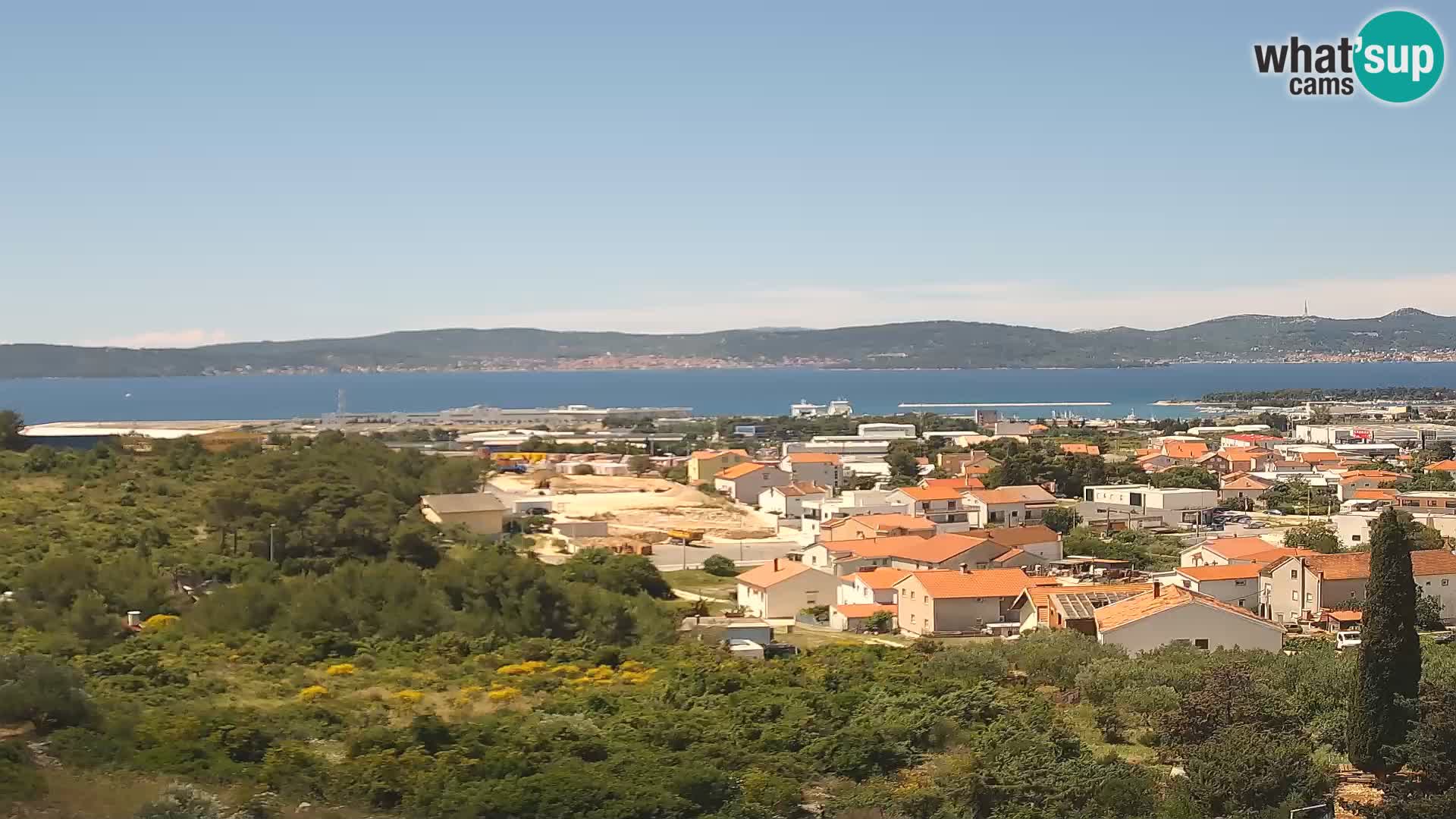 Zadar Port Gazenica Webcam Panorama, Zadar, Croatie