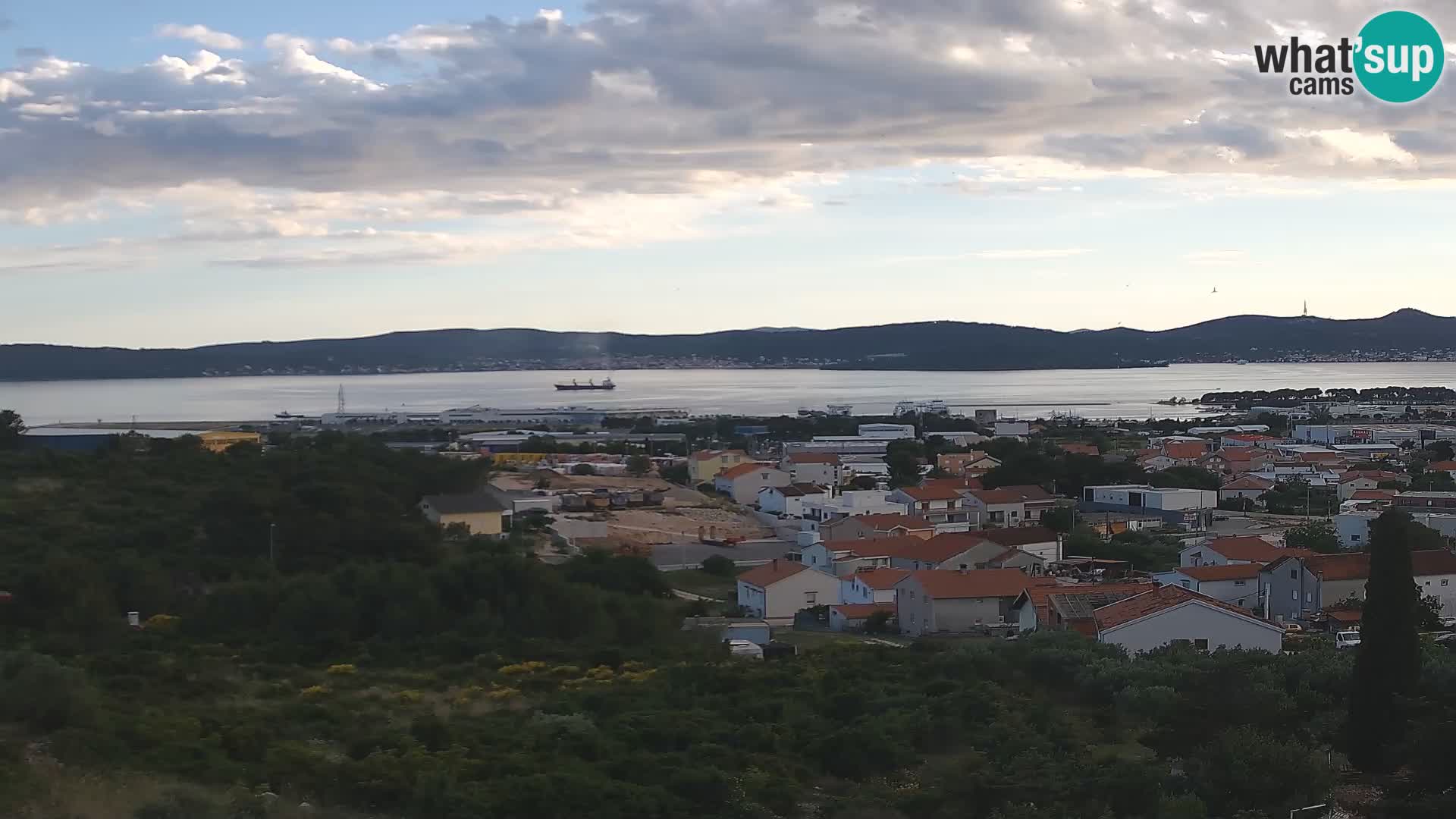 Zadar Port Gazenica Webcam Panorama, Zadar, Kroatien