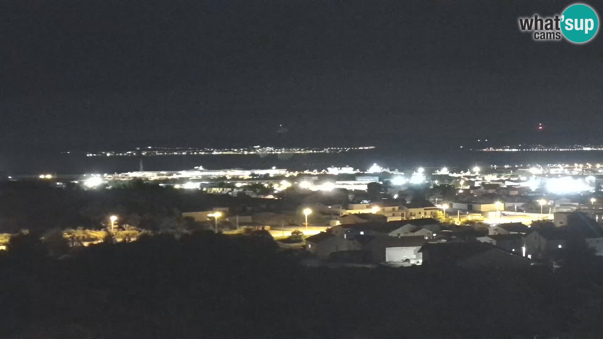 Panoramska web kamera Luke Gaženica u Zadru, Hrvatska