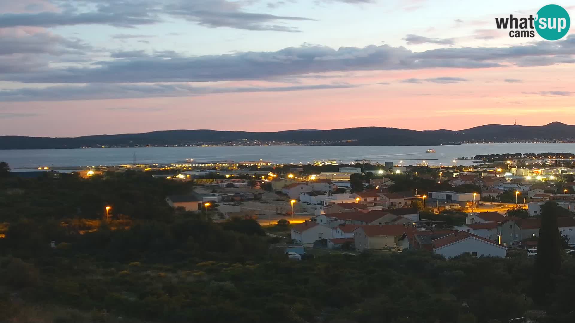 Zadar Port Gazenica Webcam Panorama, Zadar, Croatie