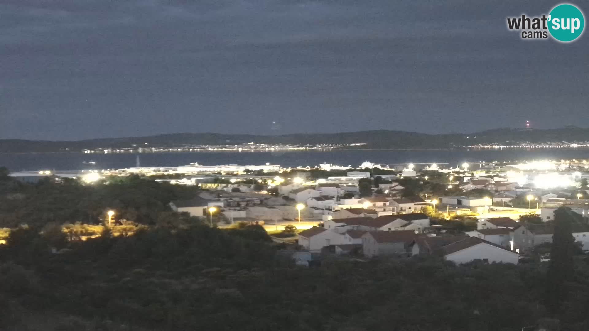 Zadar Port Gazenica Webcam Panorama, Zadar, Croatie