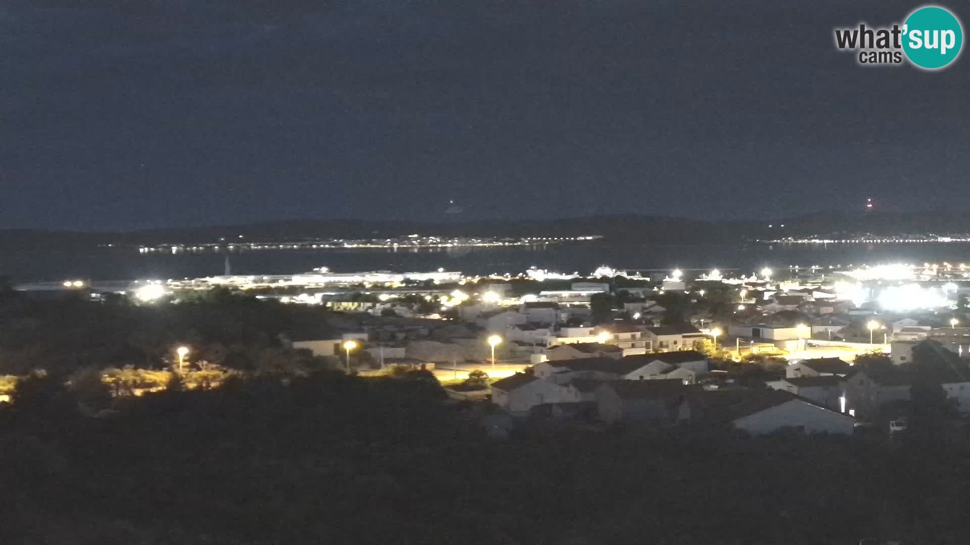 Zadar Port Gazenica Webcam Panorama, Zadar, Kroatien