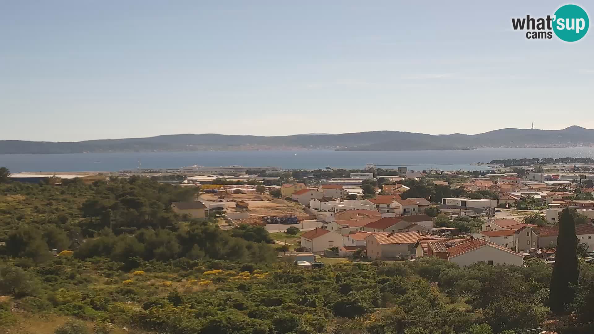Zadar Pristanišče Gazenica s panoramsko spletno kamero, Zadar, Hrvaška