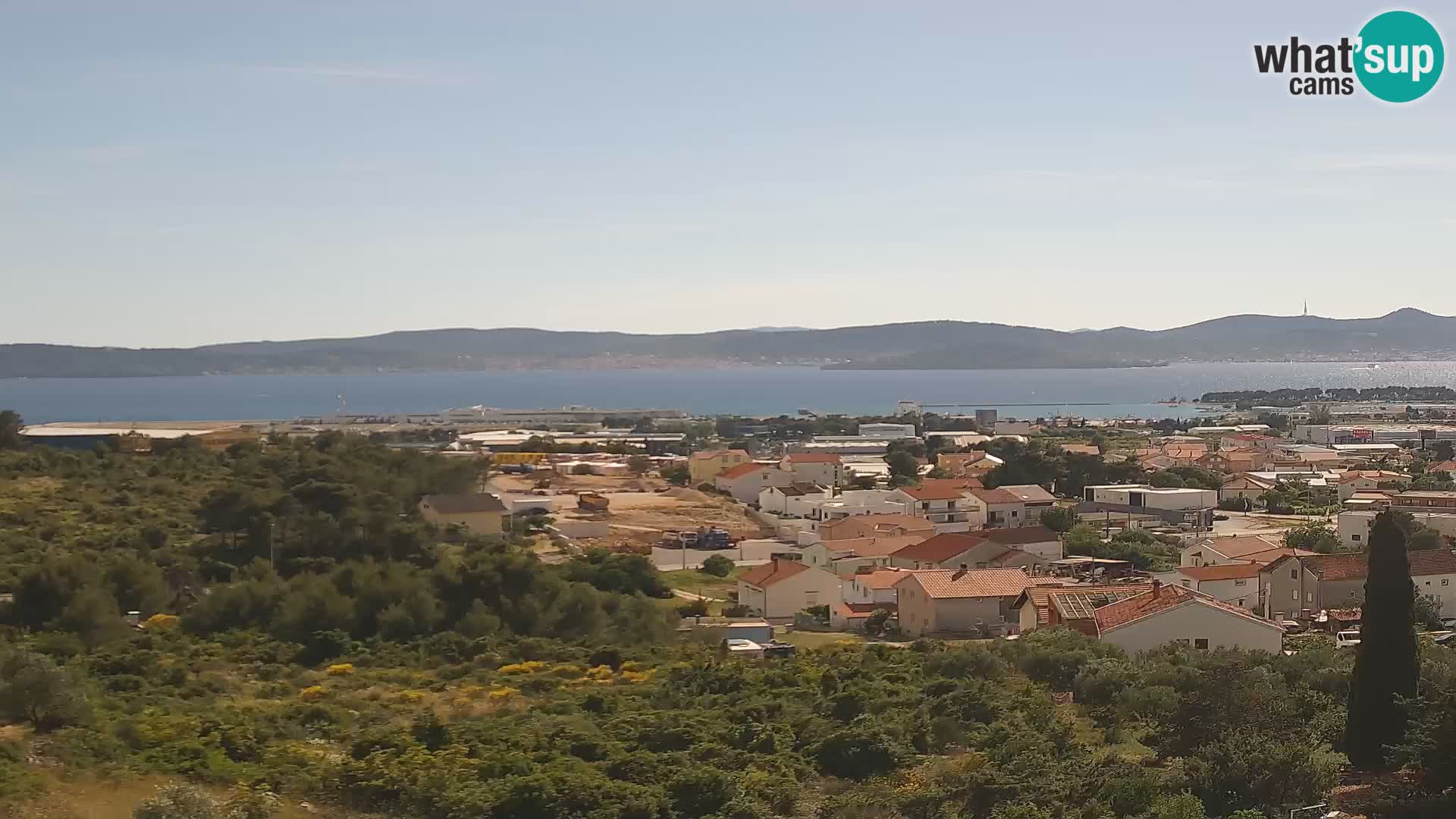 Panorama de la Webcam del Puerto Gazenica de Zadar, Zadar, Croacia